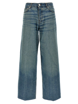 Haikure Blaue Baumwolljeans Denim