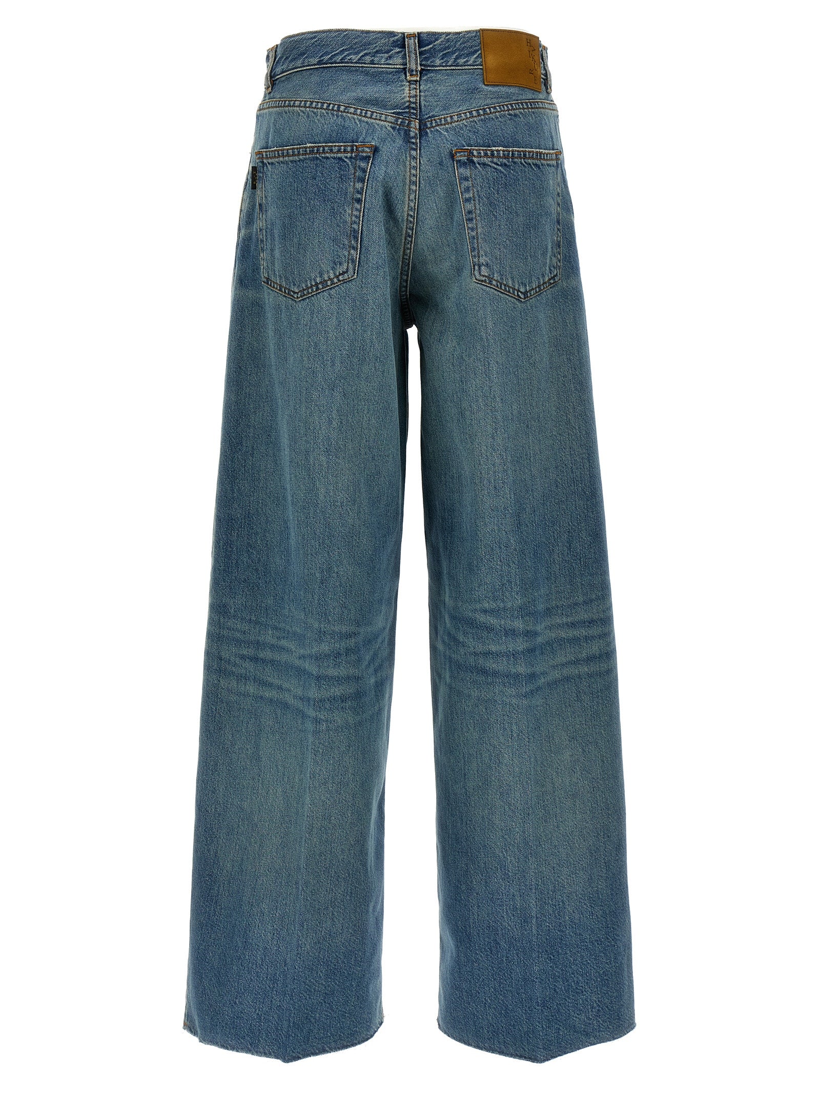 Haikure Blaue Baumwolljeans Denim