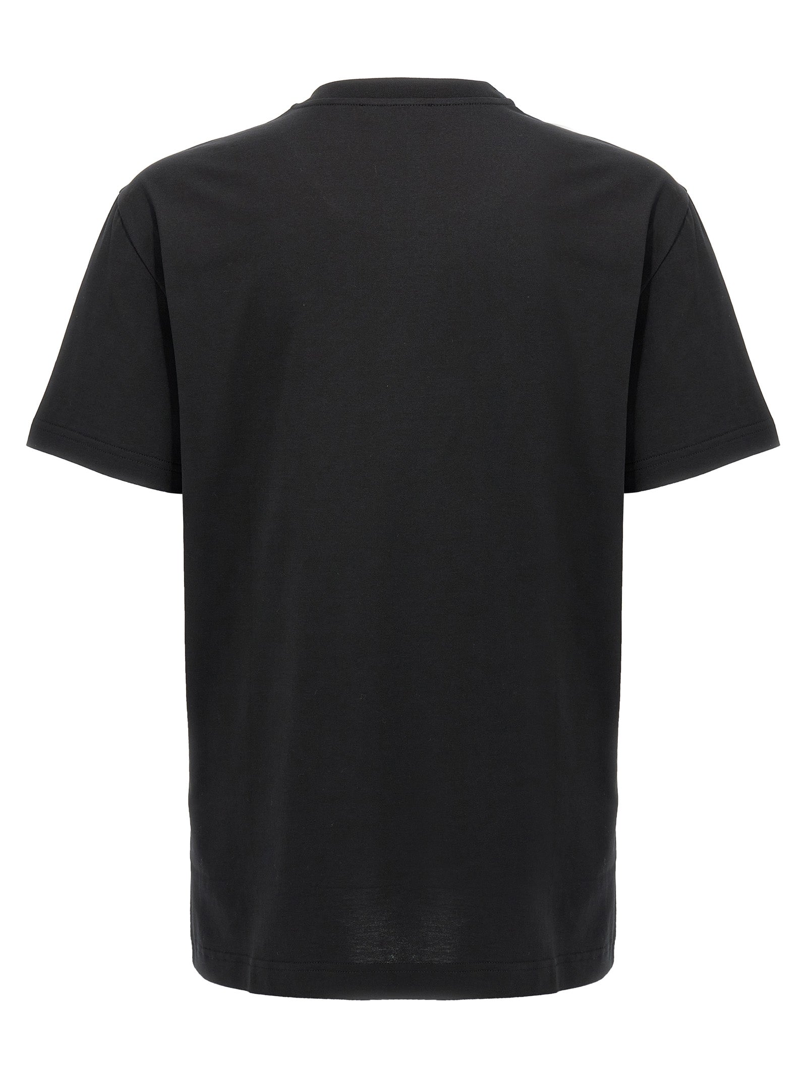 Dolce & Gabbana Schwarzes Baumwoll-T-Shirt