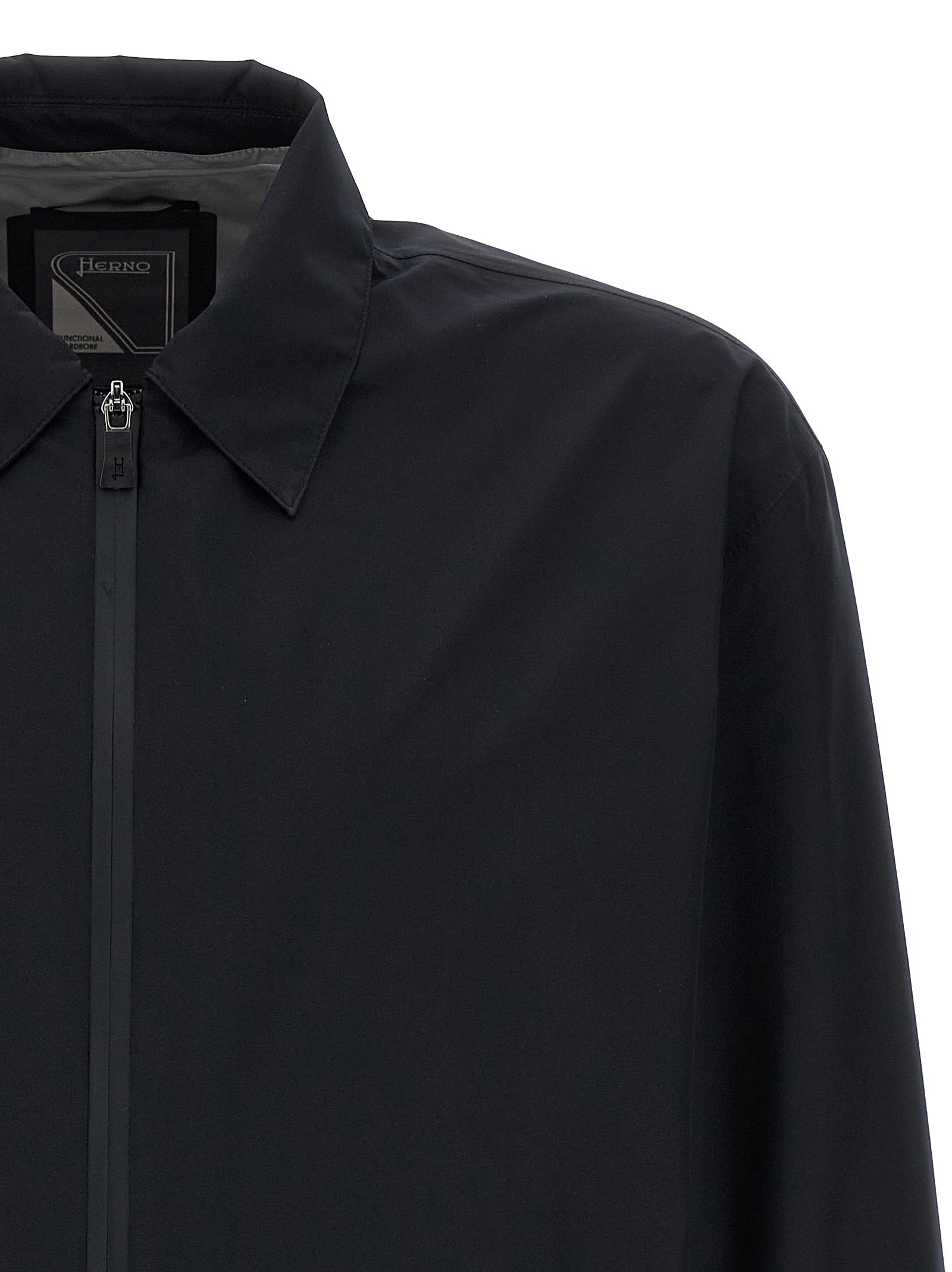 Herno Schwarze Shell-Jacke aus Polyester