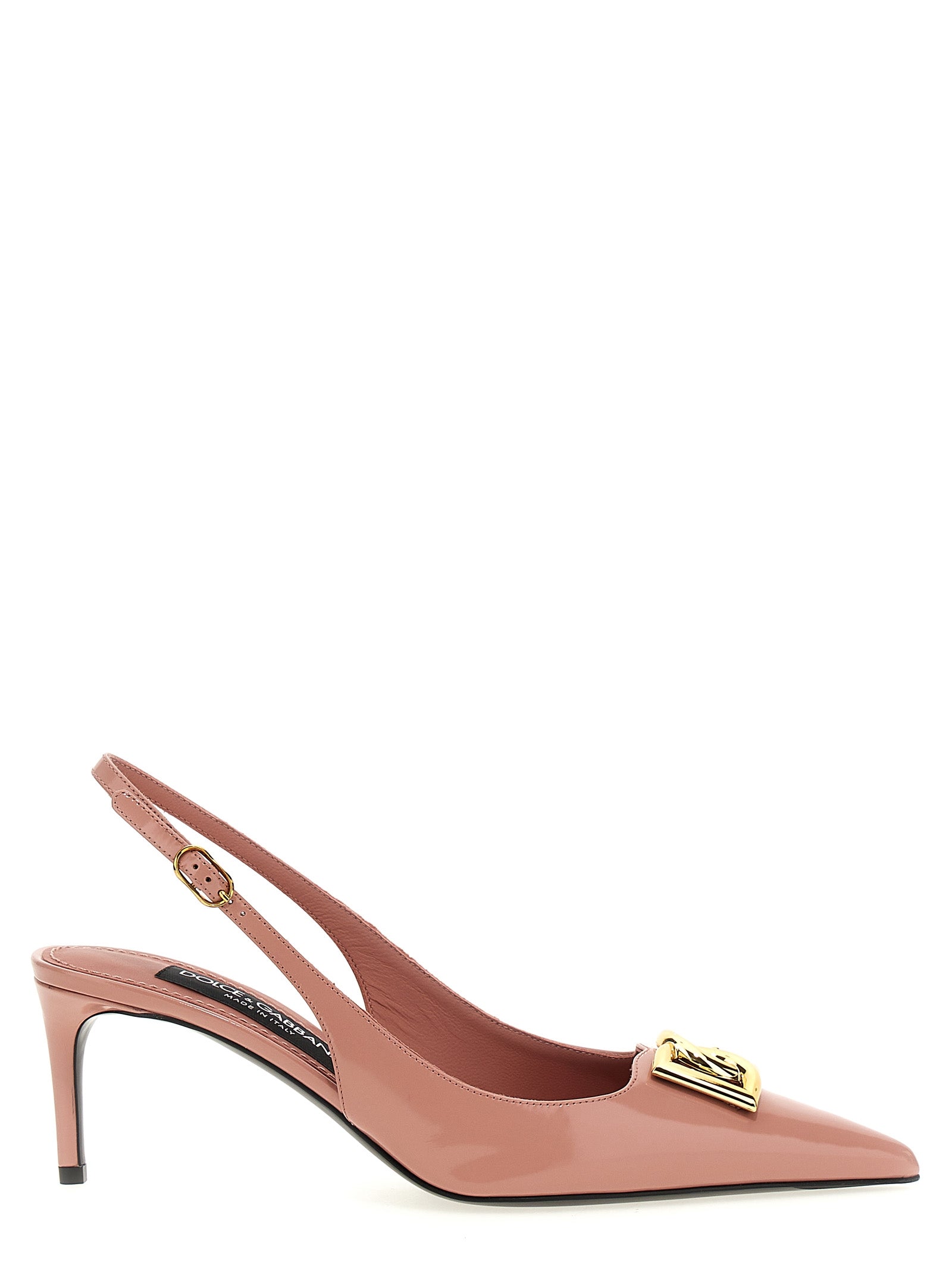 Dolce & Gabbana Midi-Pumps aus mehrfarbigem Kalbsleder