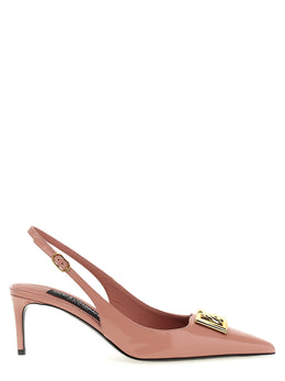 Dolce & Gabbana Midi-Pumps aus mehrfarbigem Kalbsleder