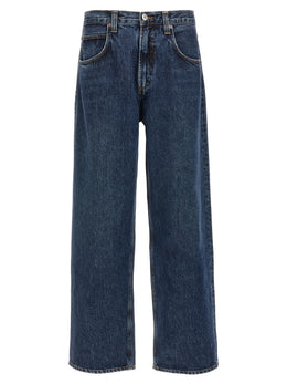 Agolde Blaue Baumwolljeans Denim