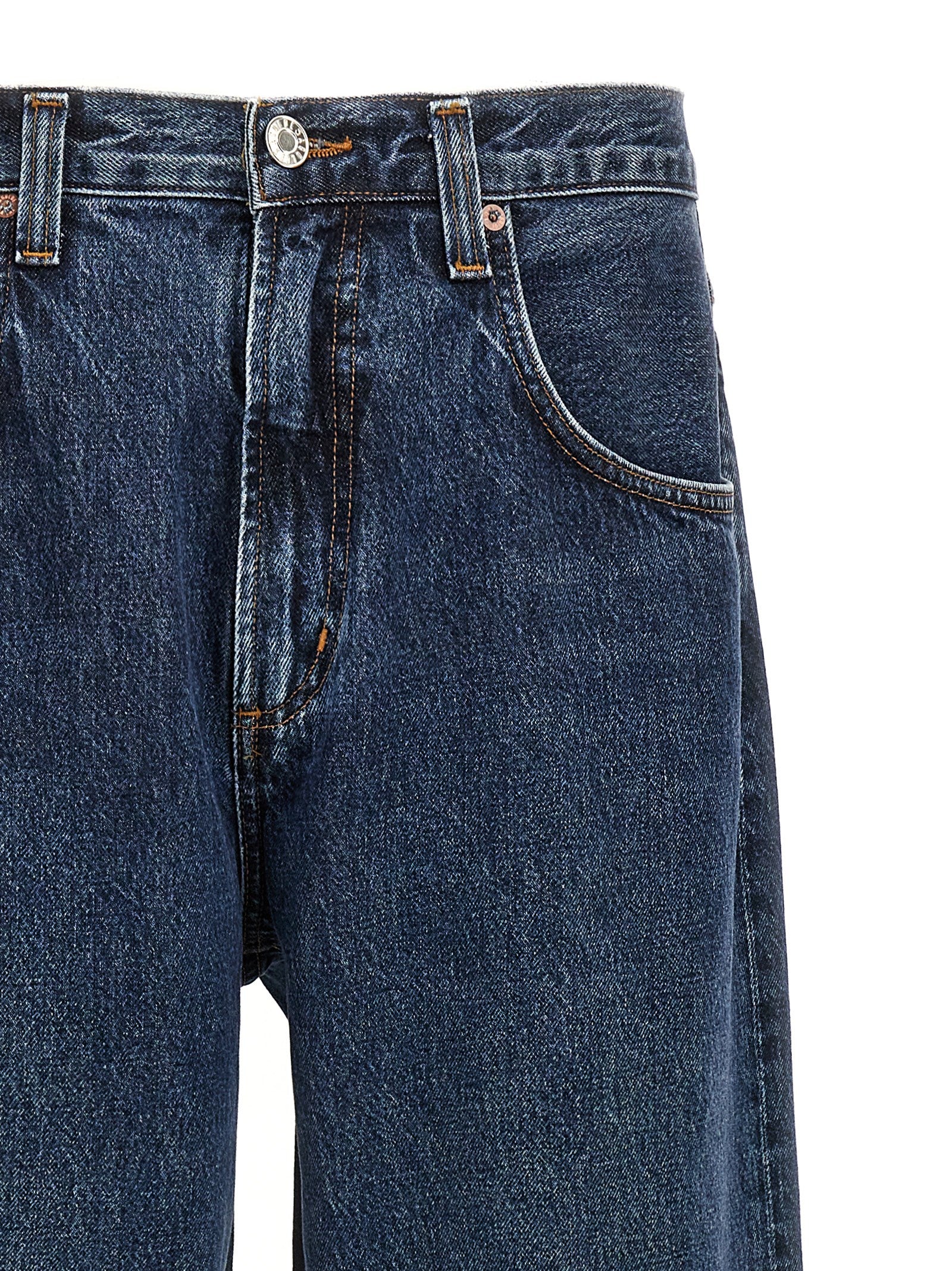 Agolde Blaue Baumwolljeans Denim