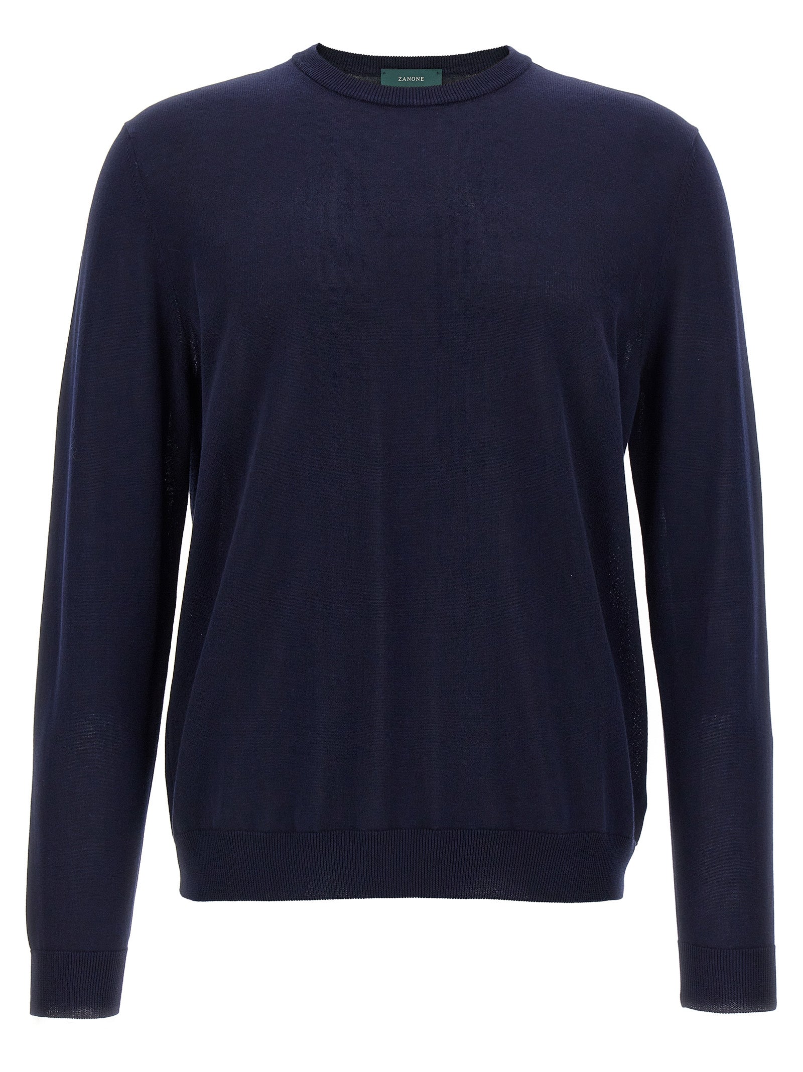 ZANONE Blauer Baumwollcardigan