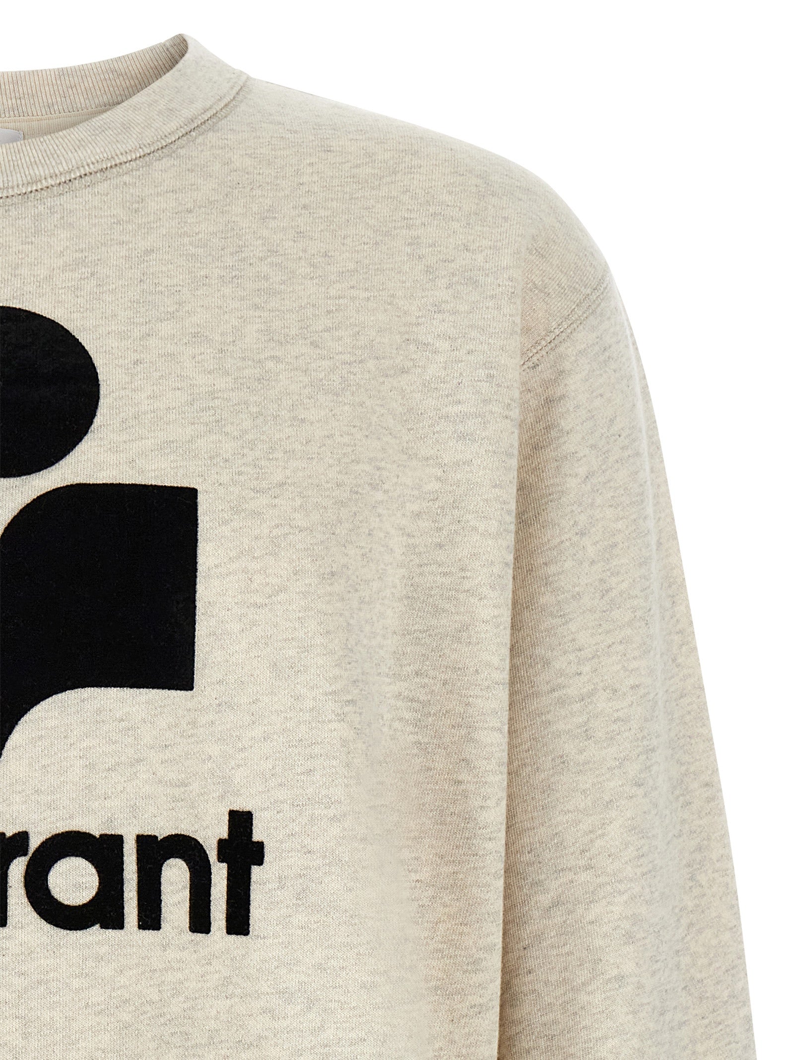 Isabel Marant Grauer Baumwollpullover