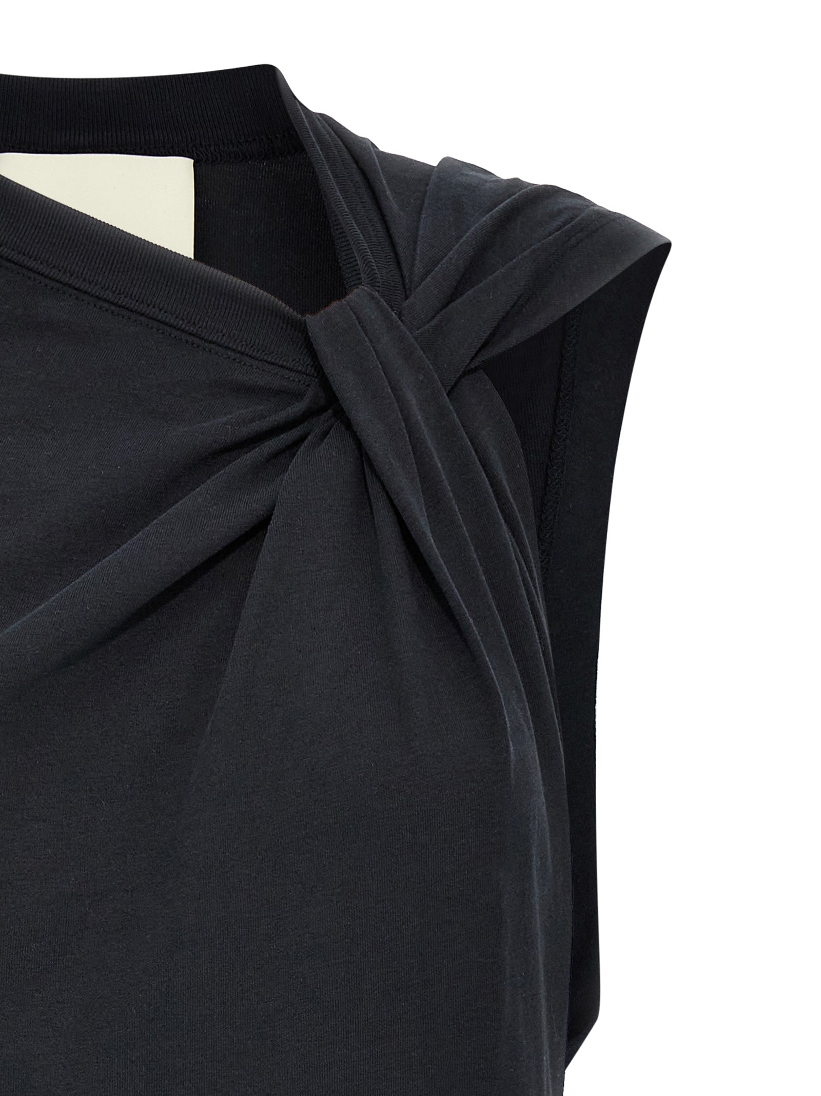 Isabel Marant Schwarzes Baumwoll-T-Shirt