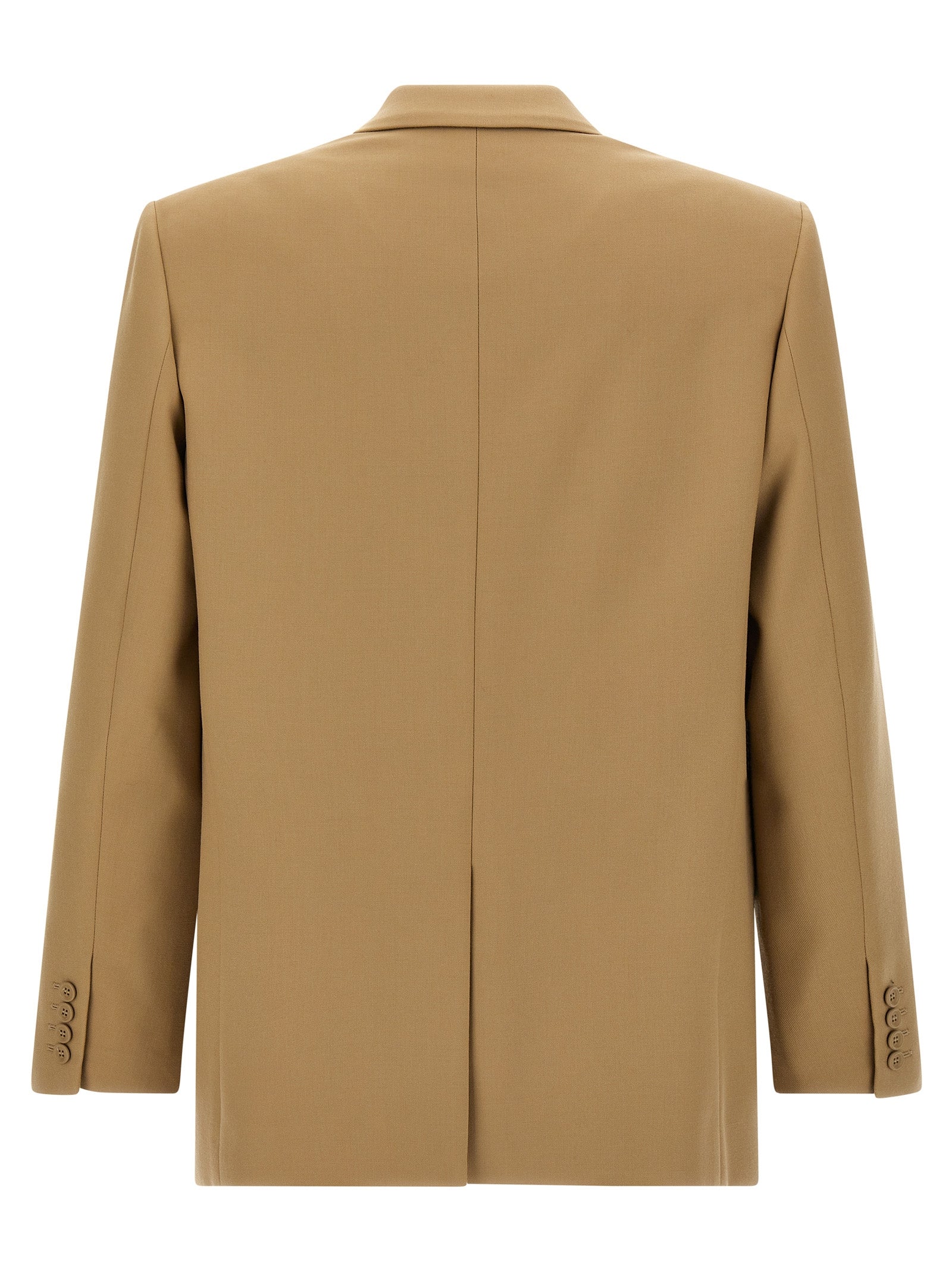 Saint Laurent Beiger Wollblazer