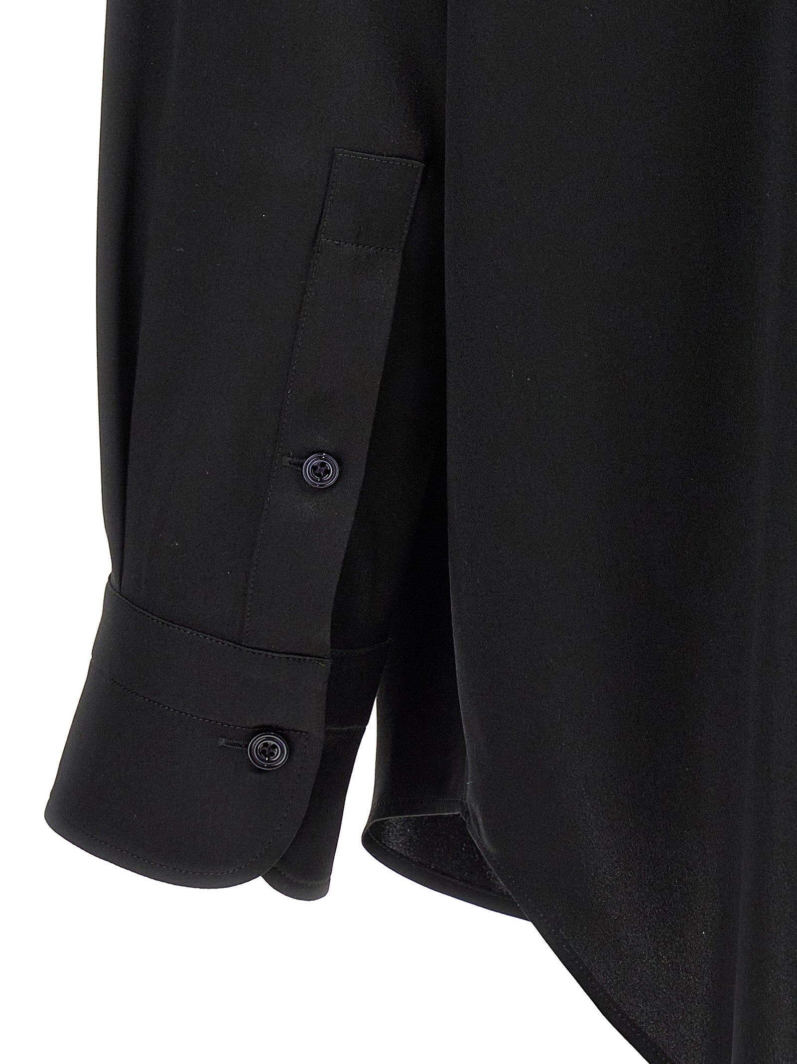 Tom Ford Schwarze Seidenbluse
