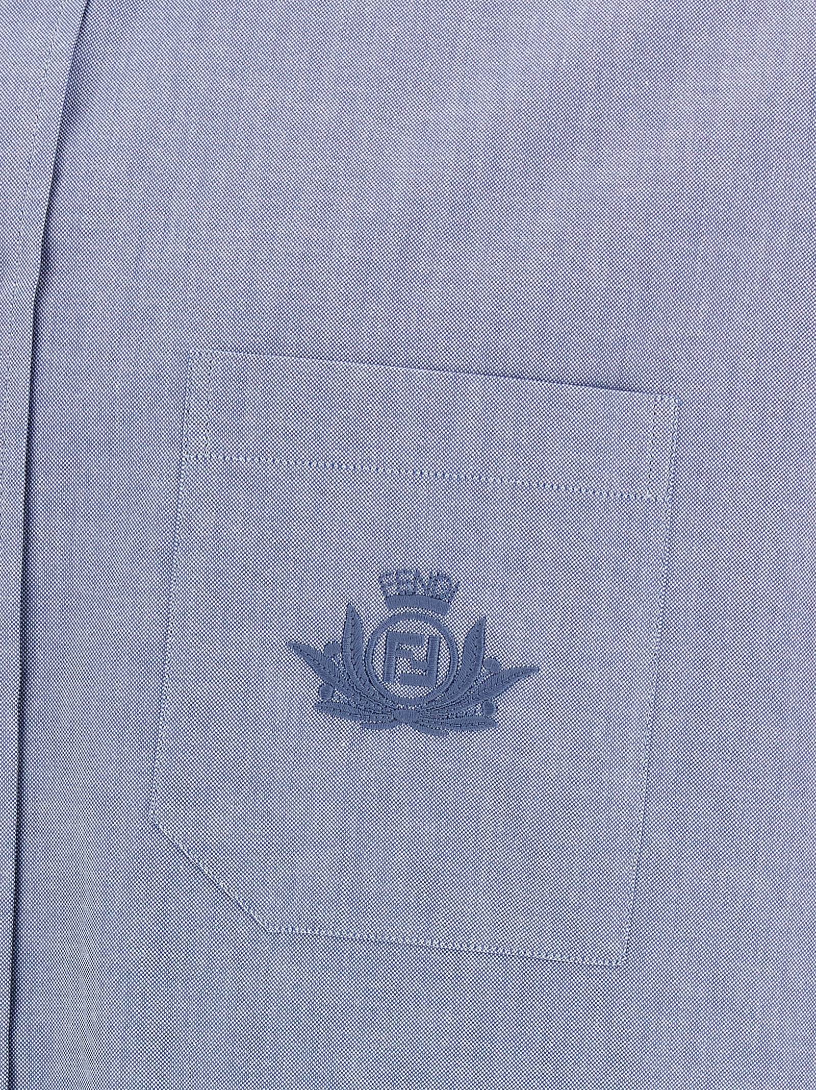 Fendi Blaue Baumwollbluse