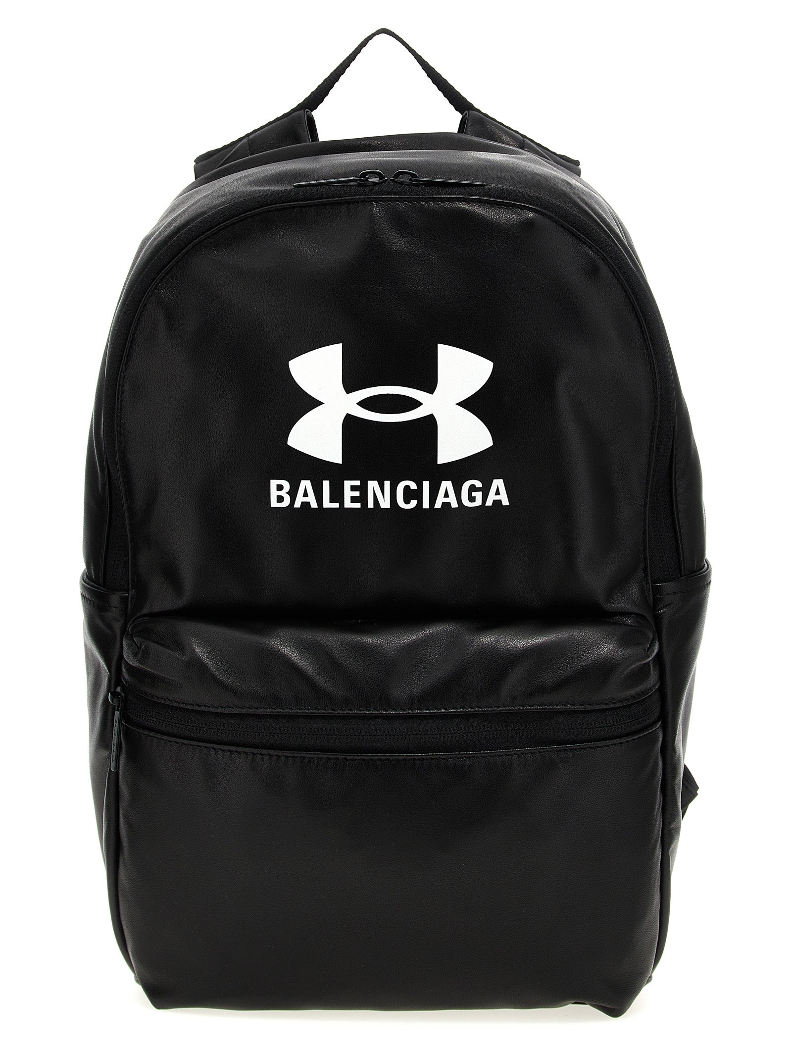 Balenciaga Zweifarbiger Rucksack aus Lammleder