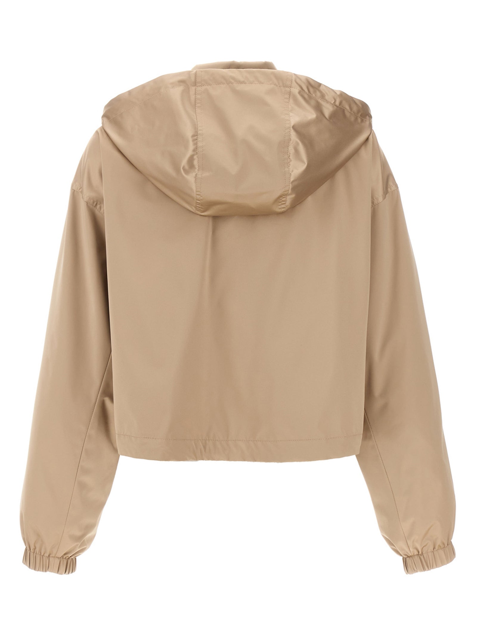 Fendi Braune Shell-Jacke aus Polyester
