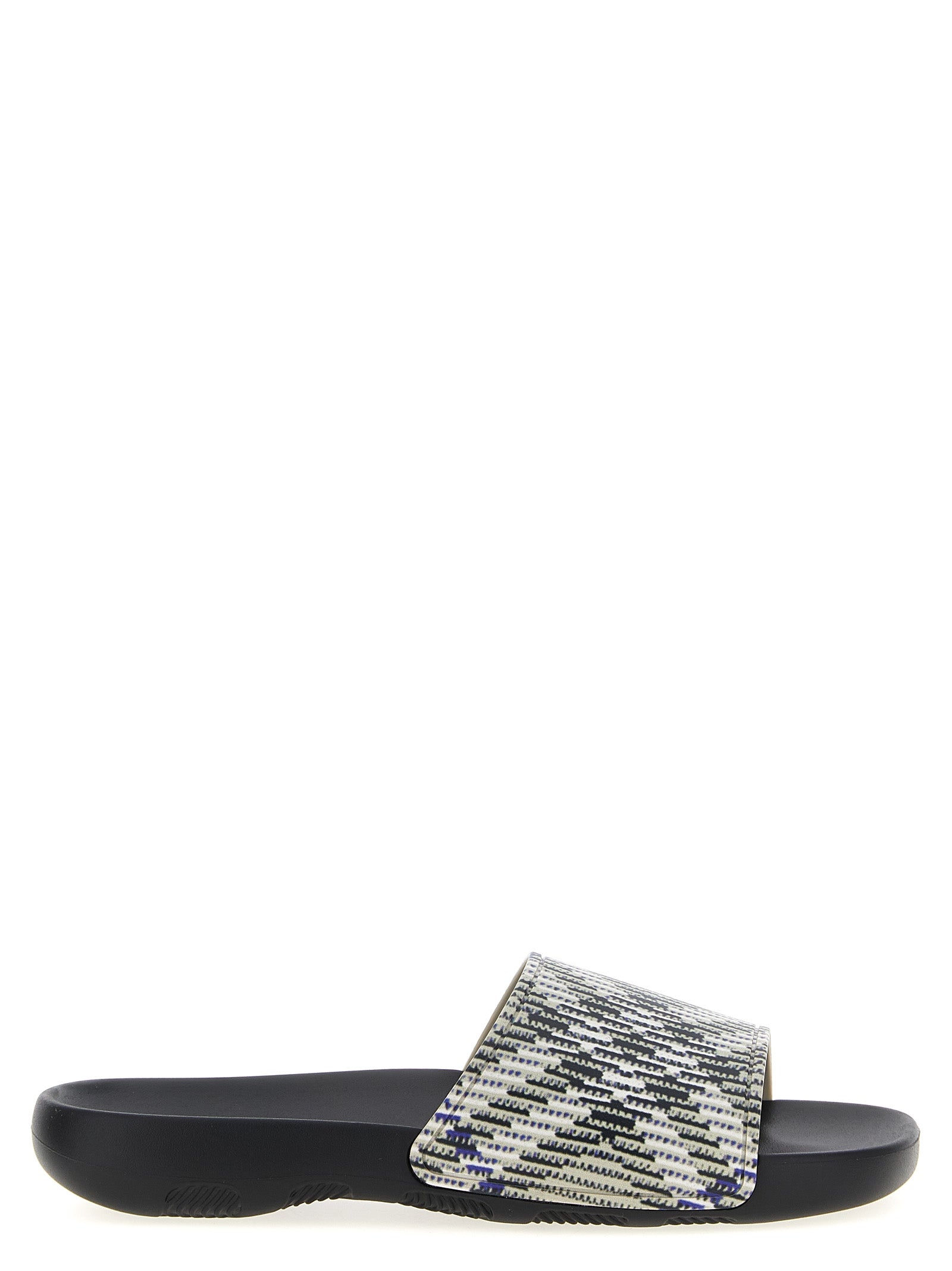 Burberry Multicolor Polyurethan-Sandalen