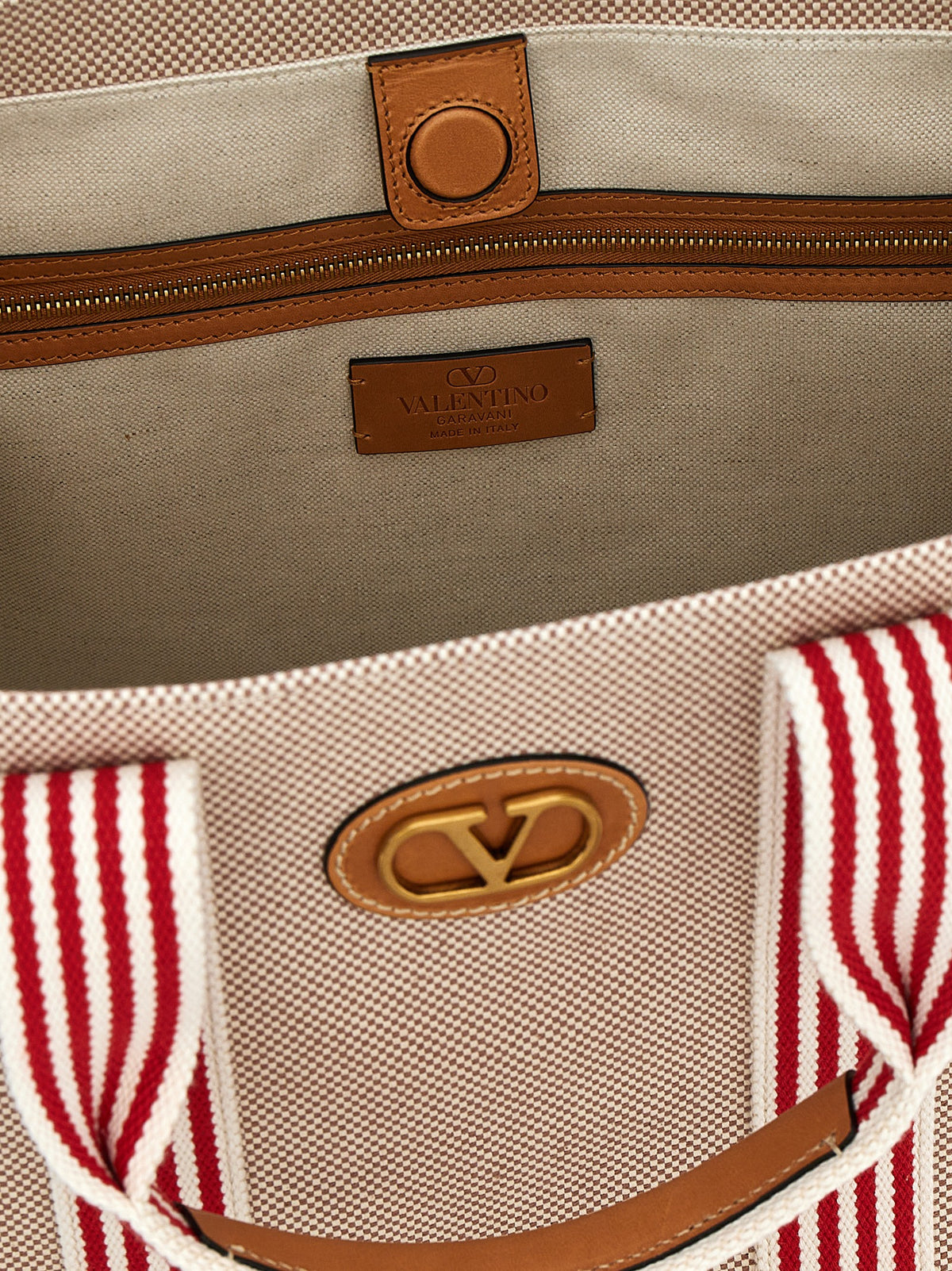 Valentino Garavani Multicolor Viscose Handbag