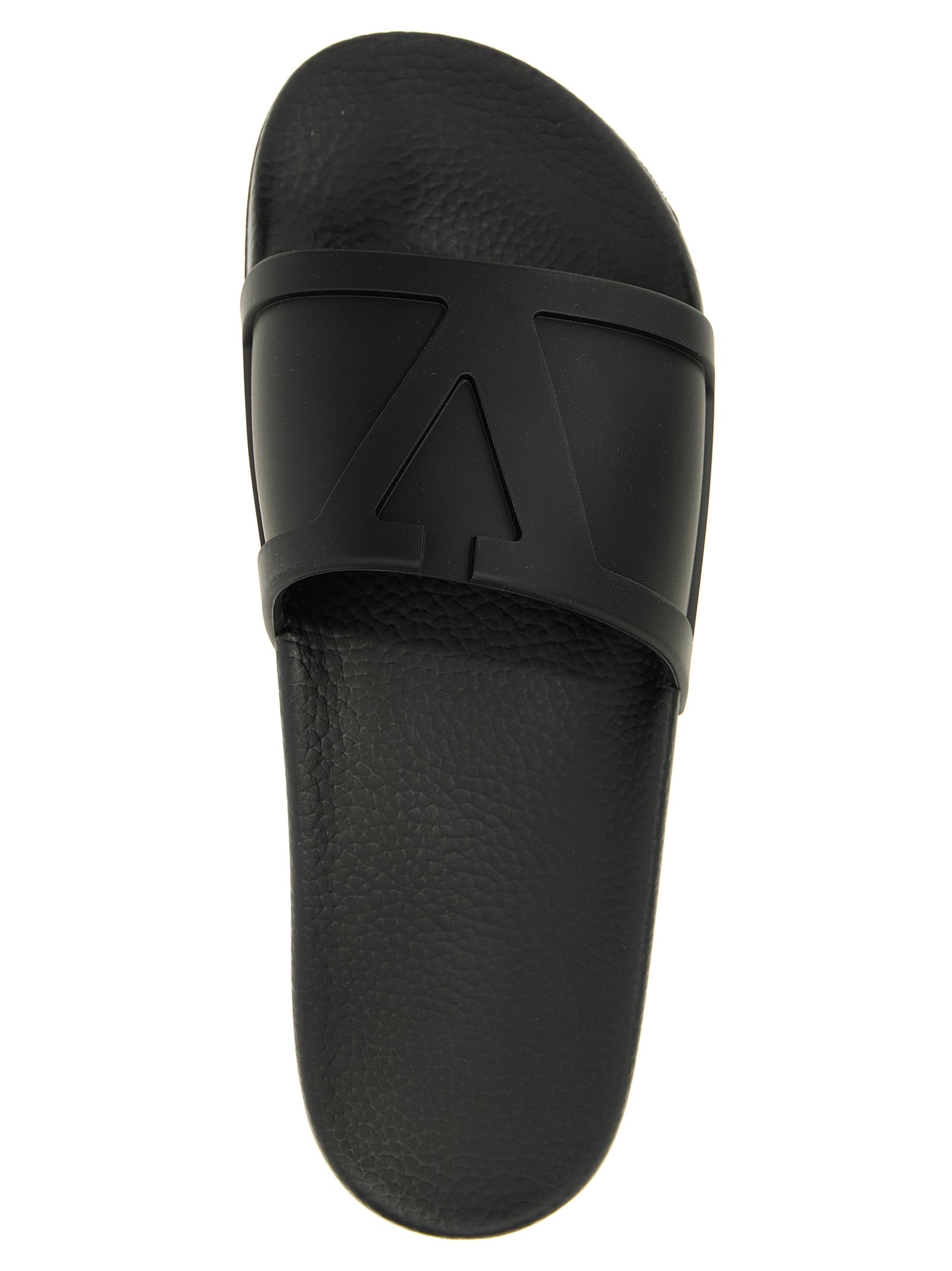 Valentino Garavani Schwarze Plastic Slides