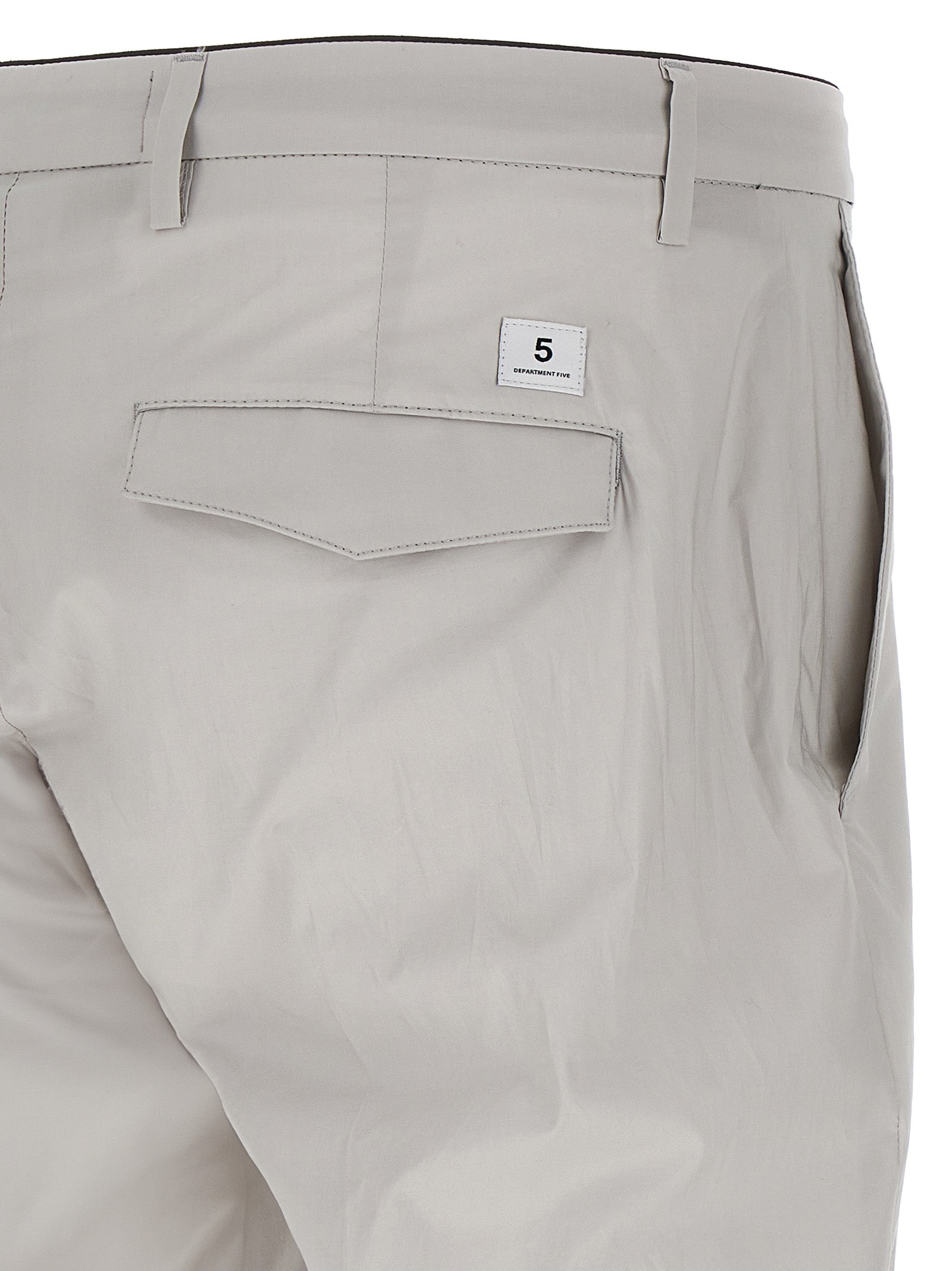 Department 5 Graue Baumwoll-Cropped-Hose