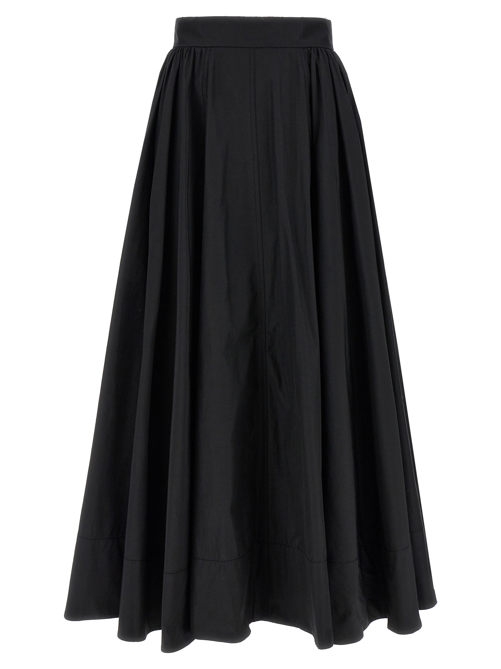 The Andamane Schwarzer Minirock aus Polyester