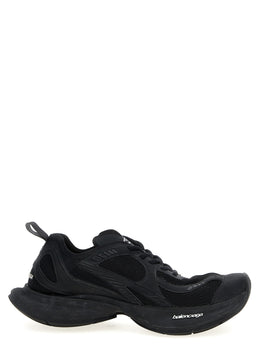Balenciaga Schwarze Sneaker aus Polyester für sportliche Looks
