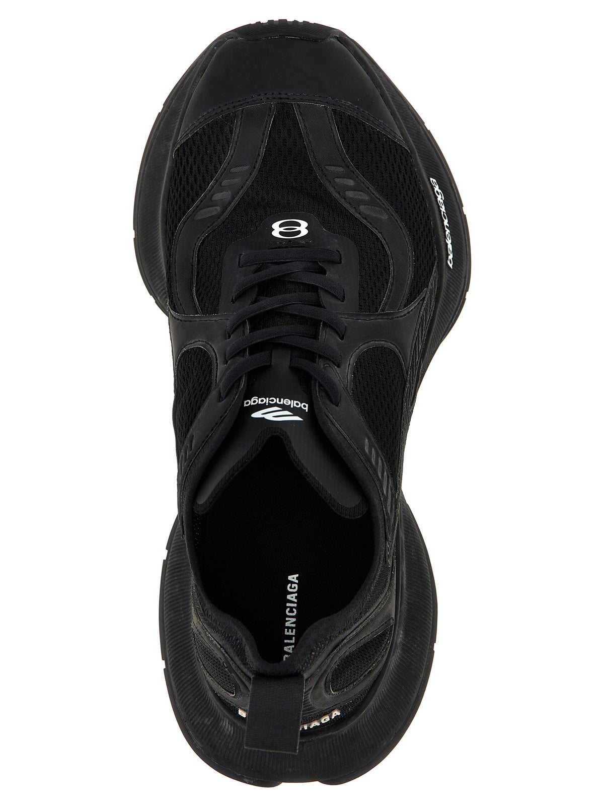 Balenciaga Schwarze Sneaker aus Polyester für sportliche Looks