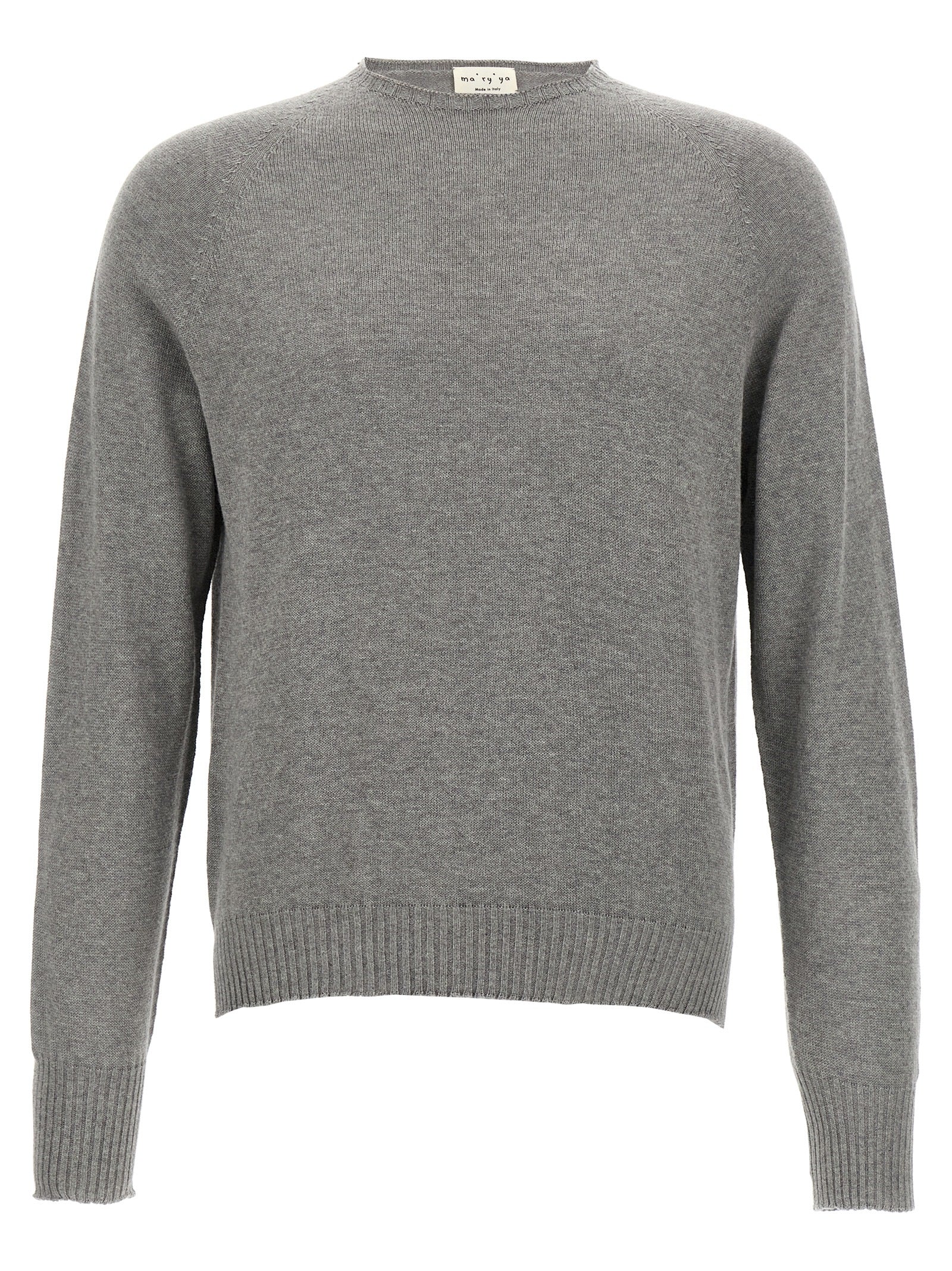 MA'RY'YA Grauer Baumwollcardigan