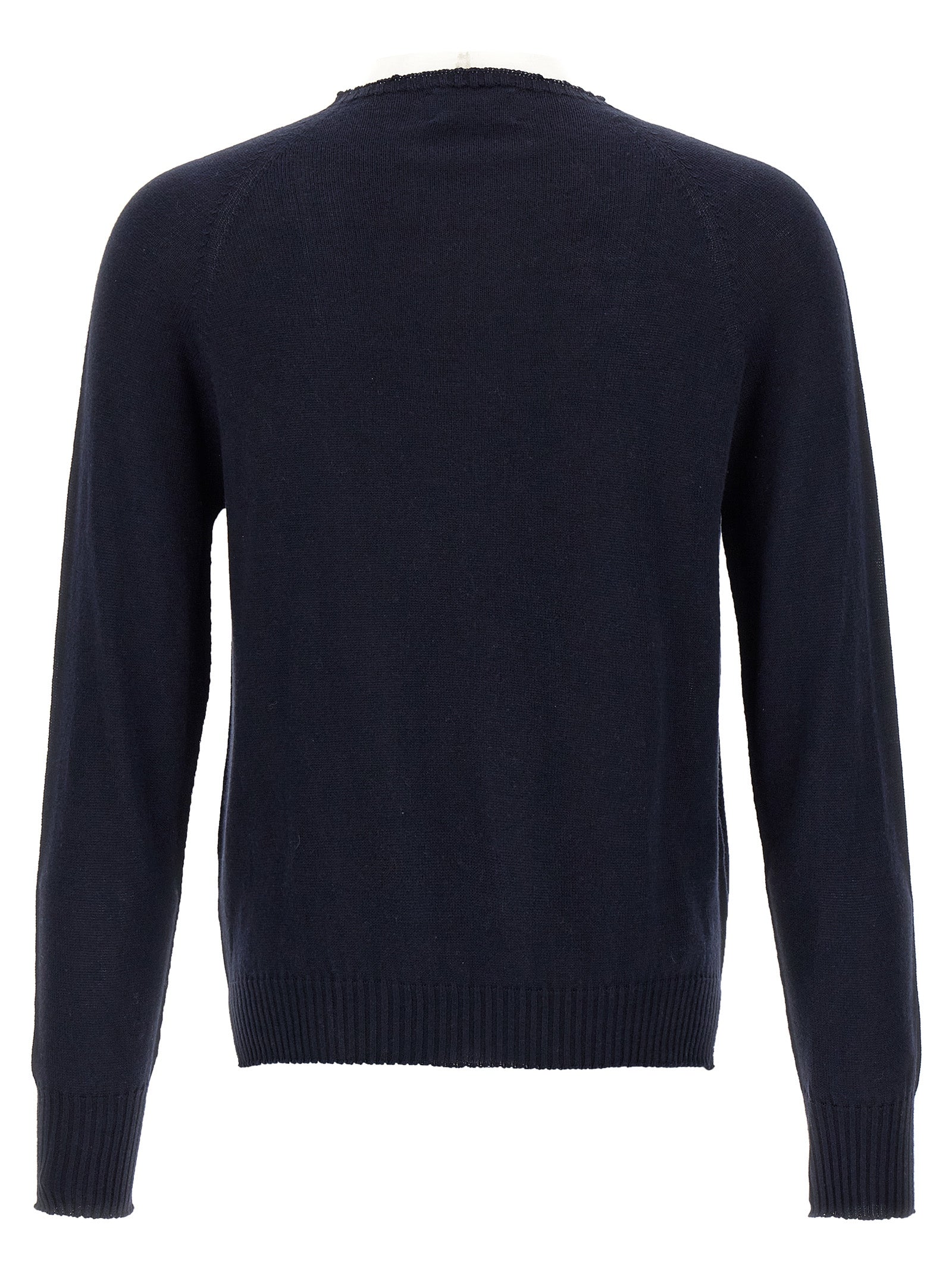 MA'RY'YA Blauer Baumwollcardigan