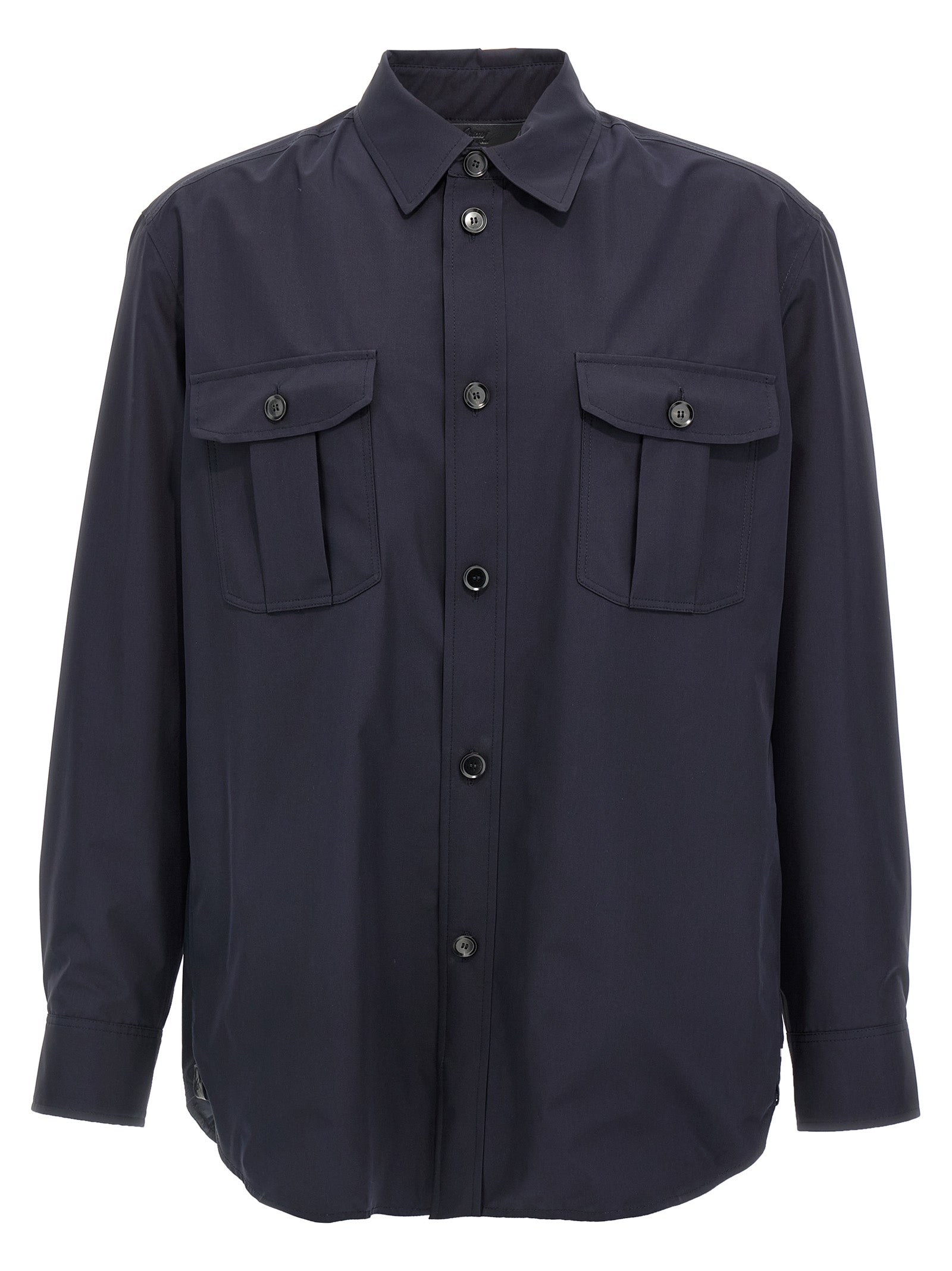 Brioni Blaue Seidenjacke