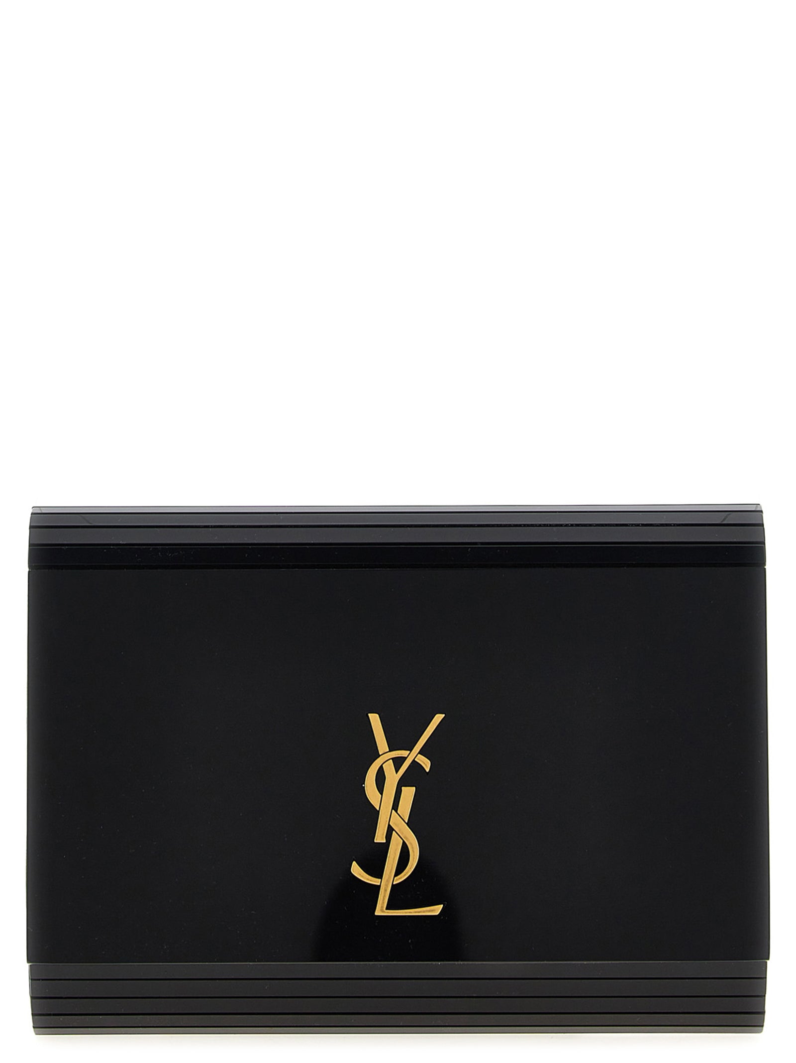 Saint Laurent Schwarze Plexiglas Umhängetasche