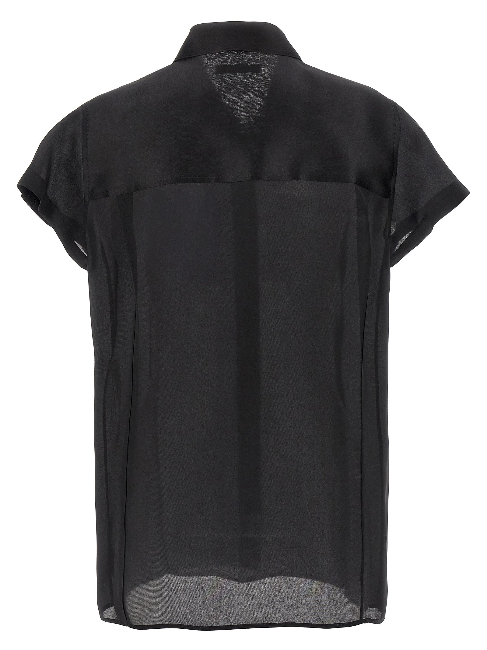 Khaite Schwarze Seidenbluse