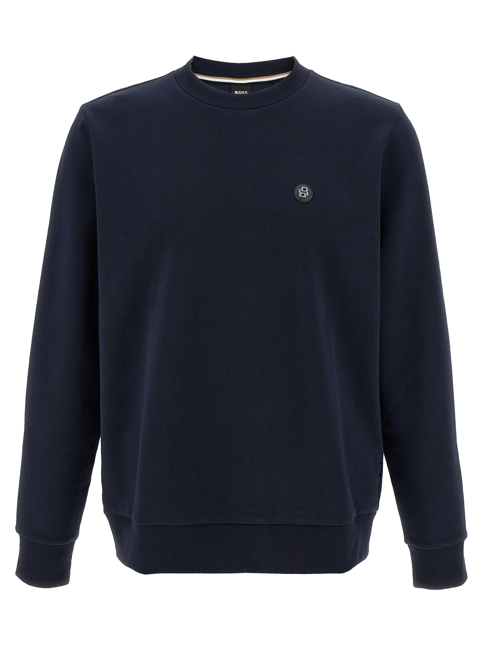 Hugo Boss Blauer Baumwoll-Sweatshirt