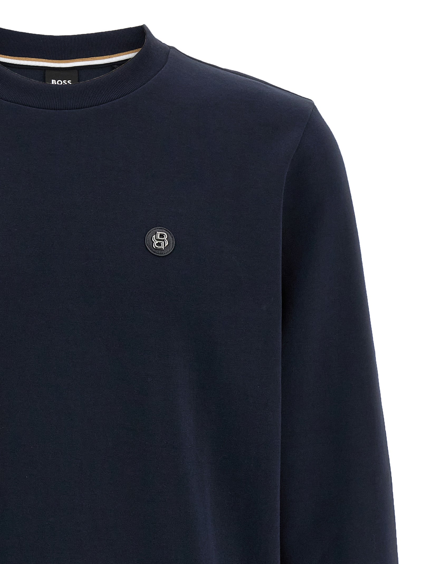 Hugo Boss Blauer Baumwoll-Sweatshirt