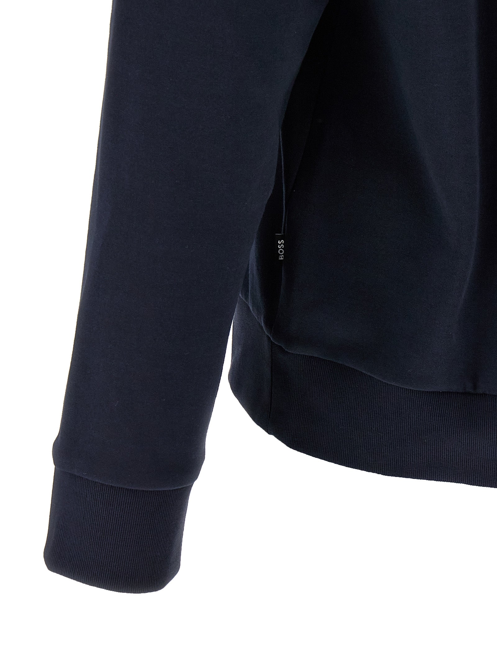 Hugo Boss Blauer Baumwoll-Sweatshirt