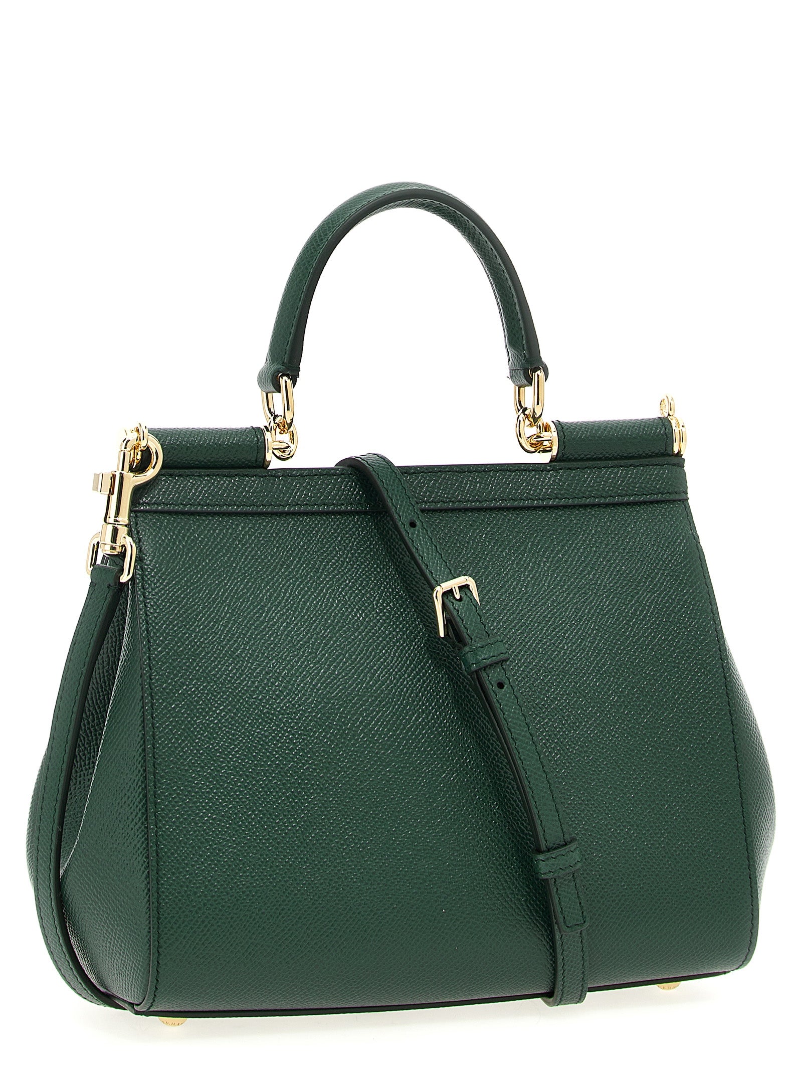 Dolce & Gabbana Zweifarbige Kalbsleder-Handtasche