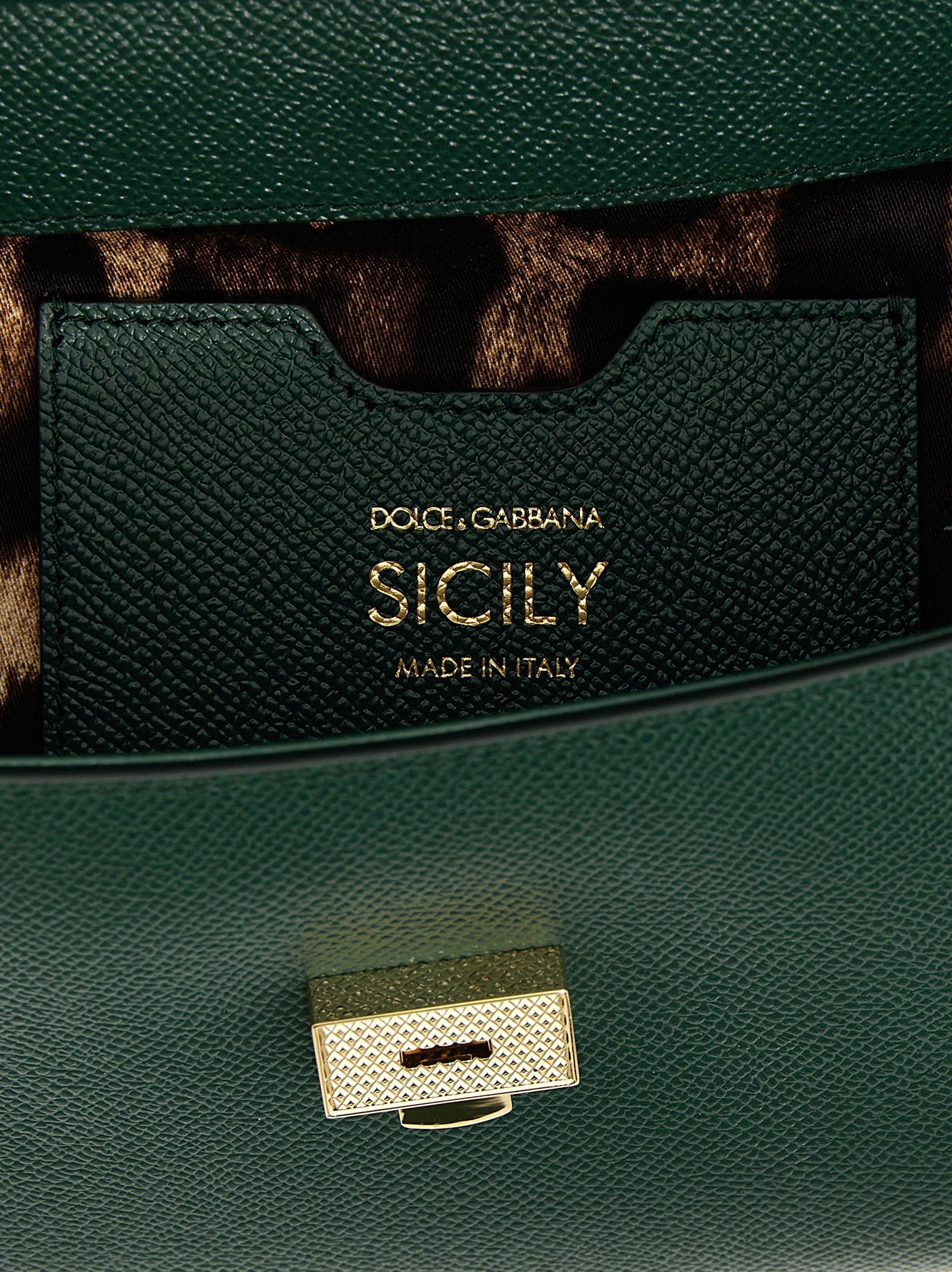 Dolce & Gabbana Zweifarbige Kalbsleder-Handtasche