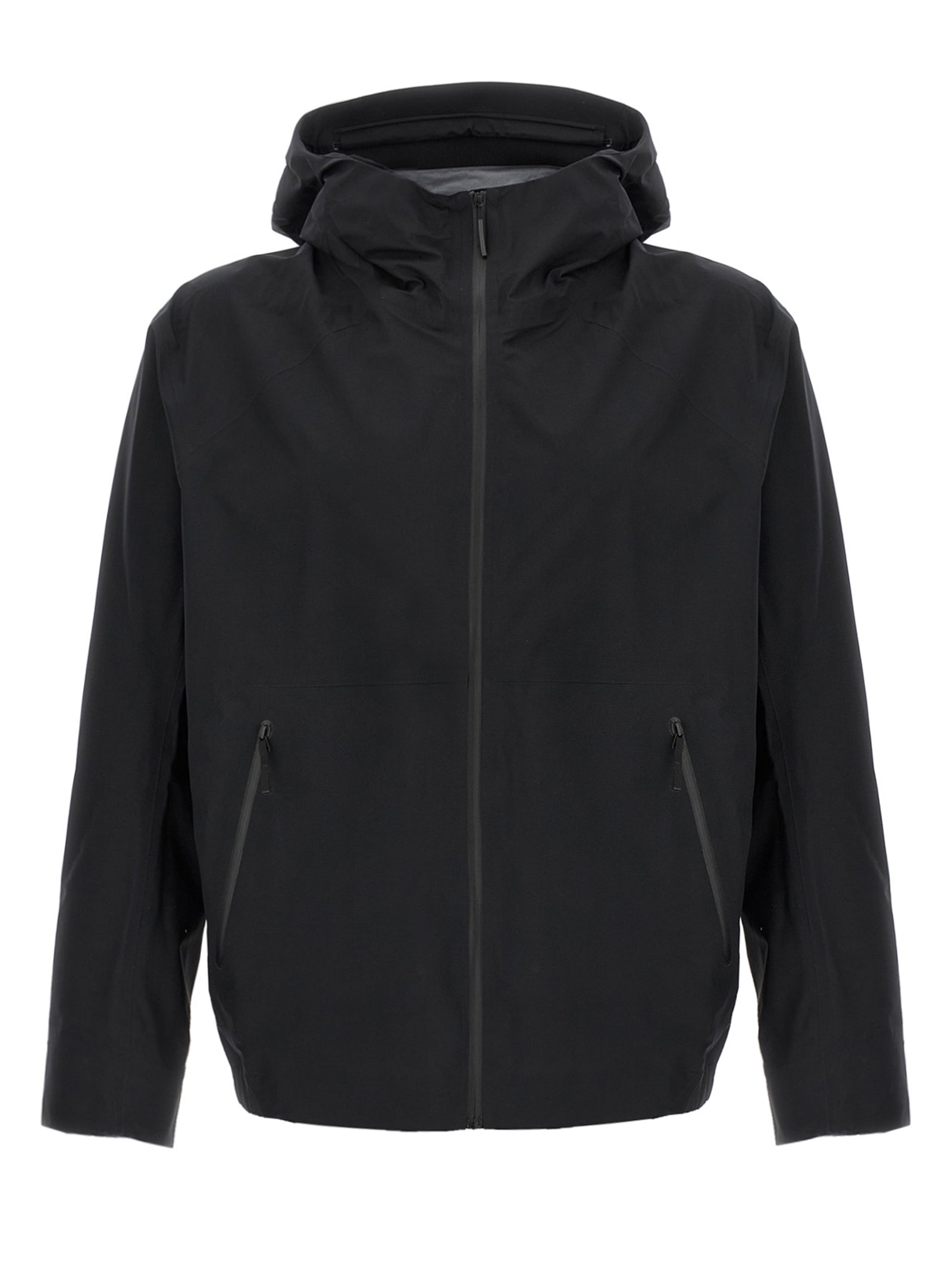 Arc'teryx Veilance Schwarze Nylon-Shell-Jacke