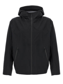Arc'teryx Veilance Schwarze Nylon-Shell-Jacke
