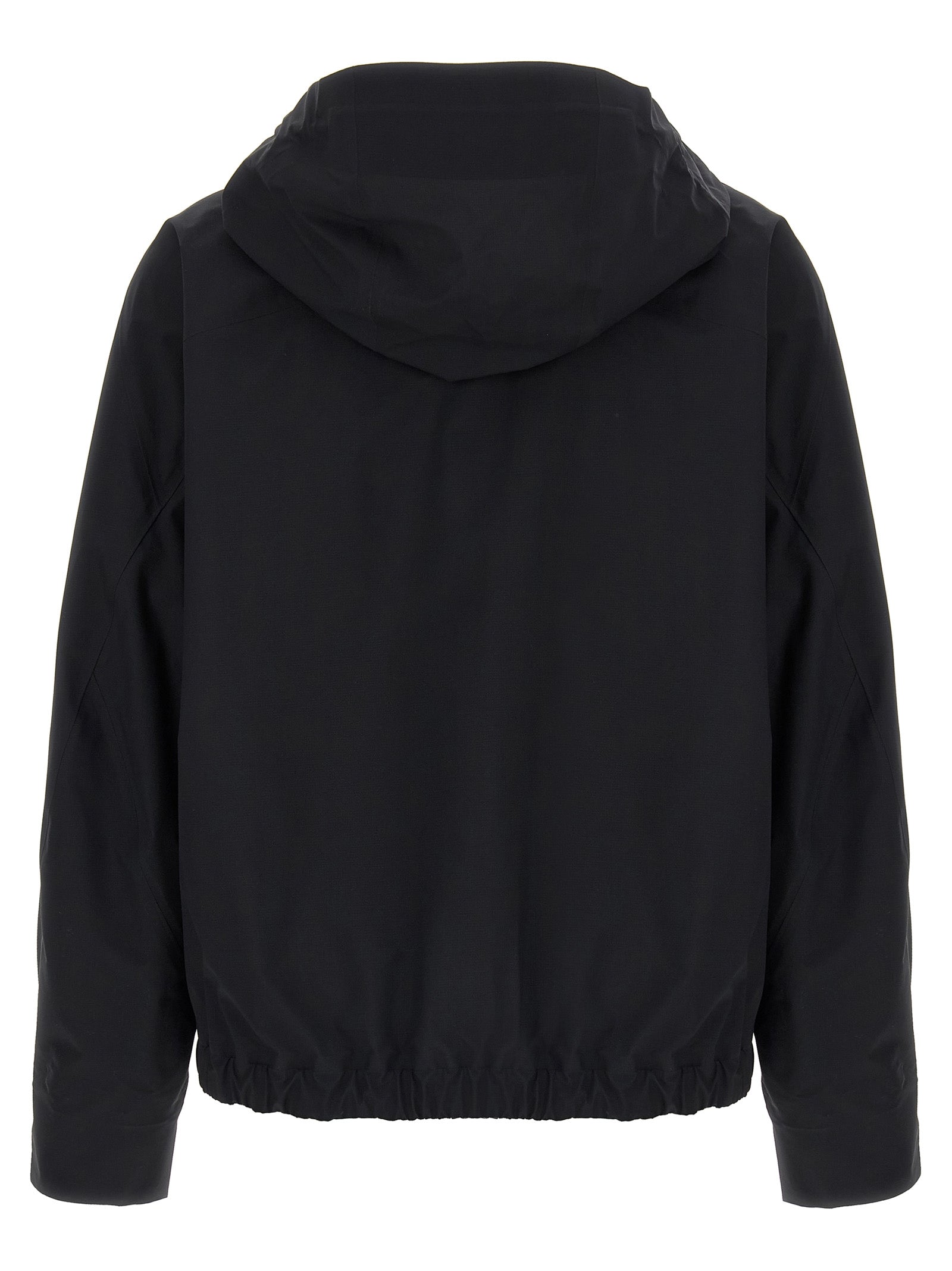 Arc'teryx Veilance Schwarze Nylon-Shell-Jacke