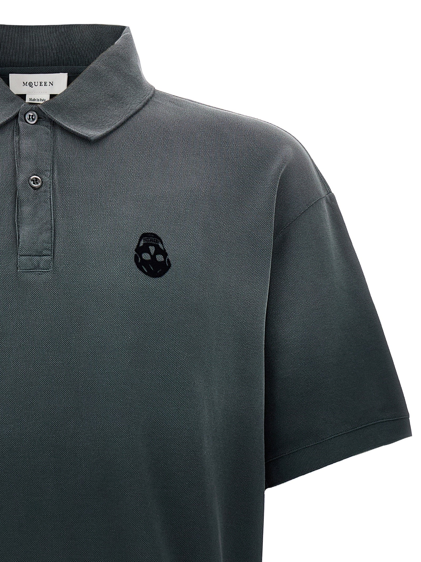 Alexander McQueen Graues Baumwoll-Sweatshirt