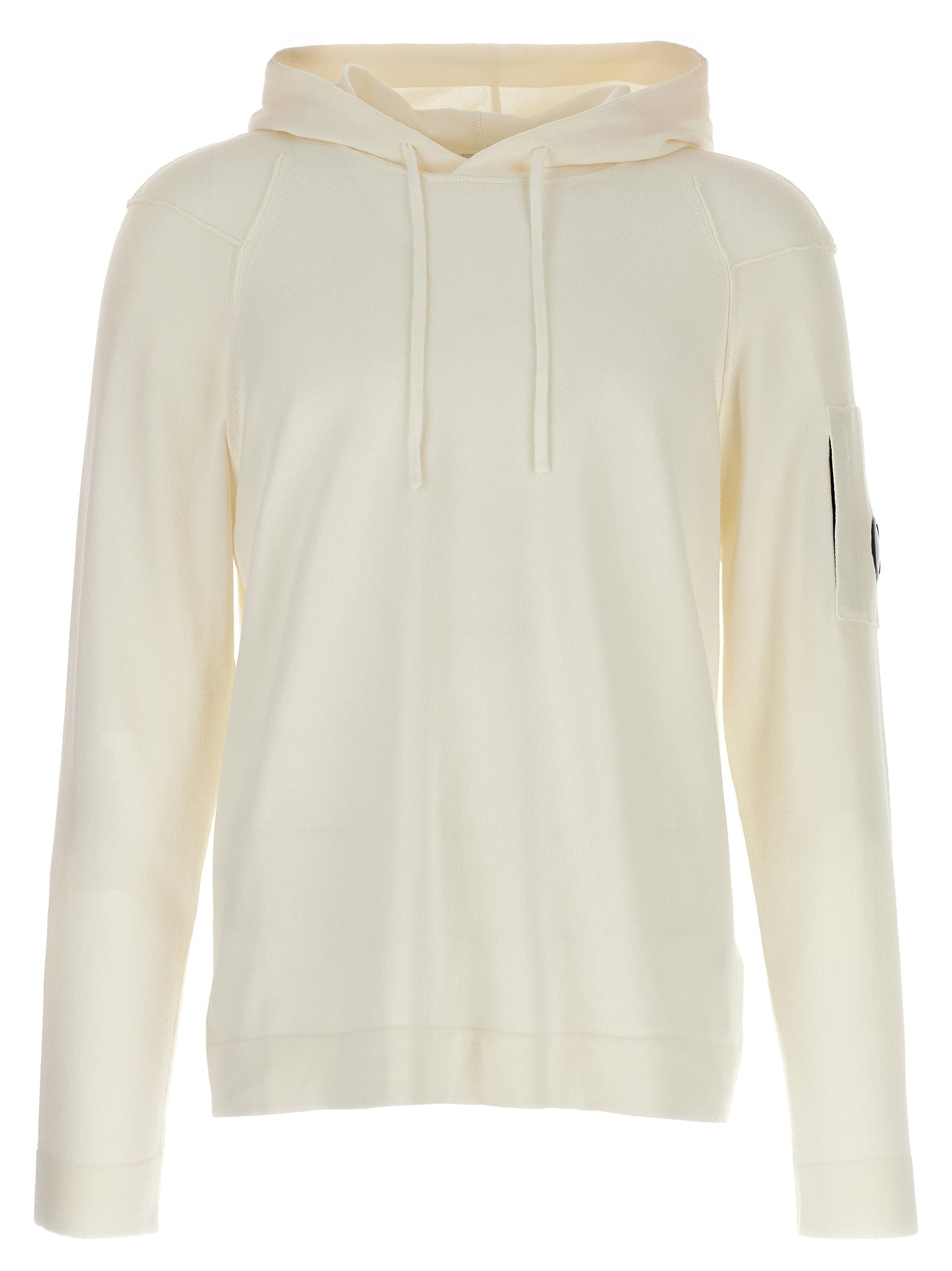 C.P. Company Weißes Baumwoll-Sweatshirt