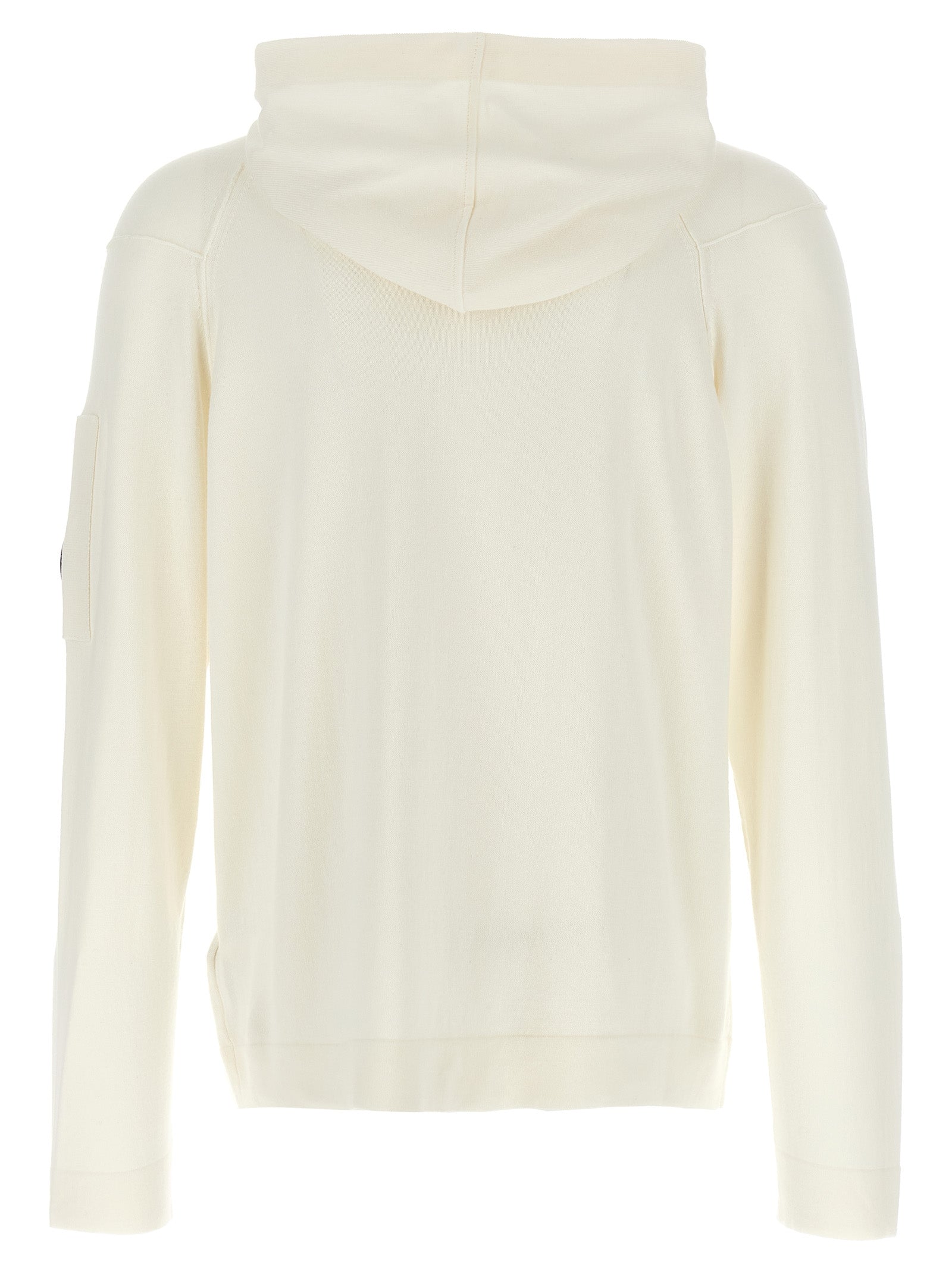 C.P. Company Weißes Baumwoll-Sweatshirt