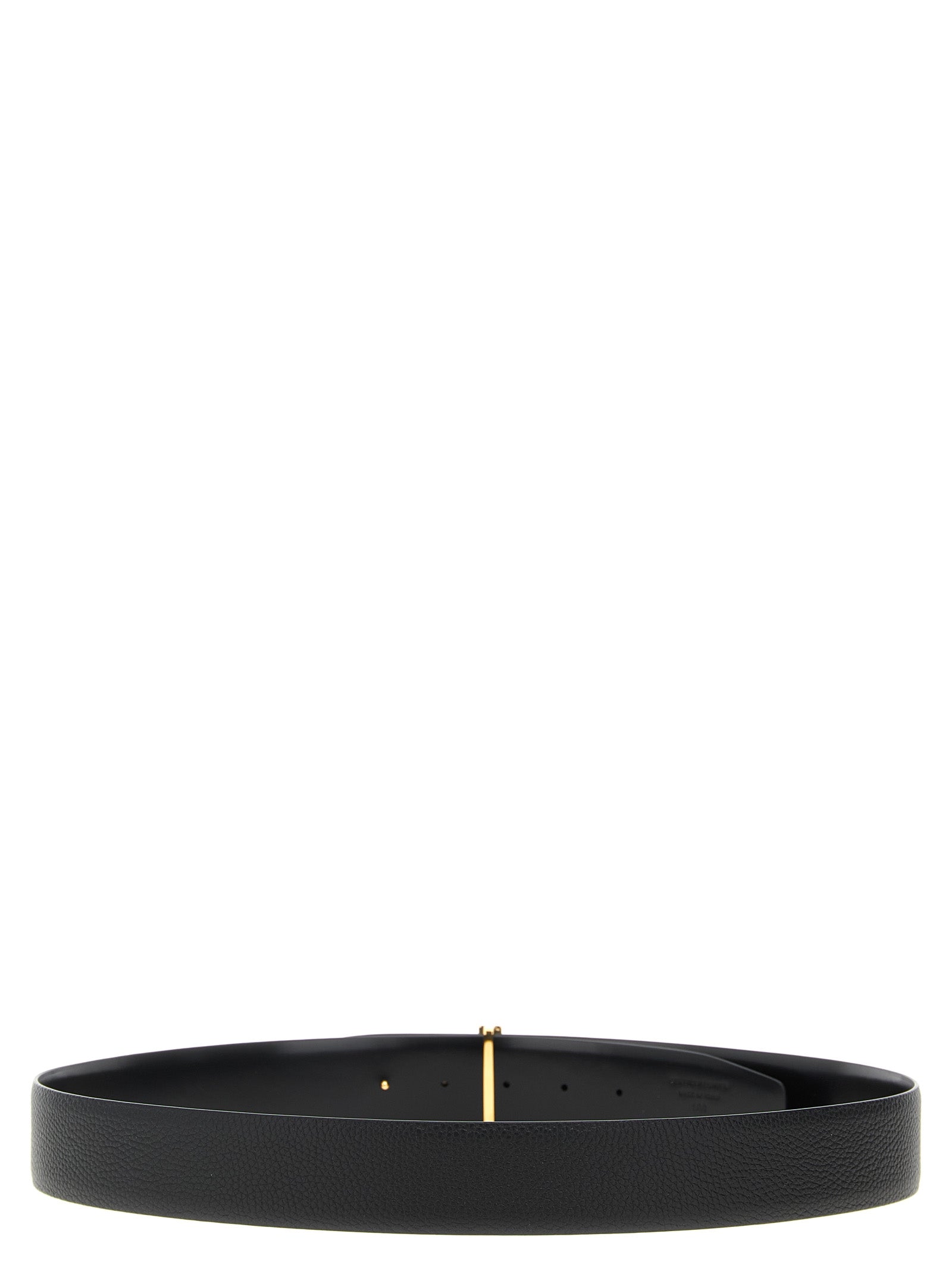Tom Ford Schwarzer Kalbsleder Gürtel Regular