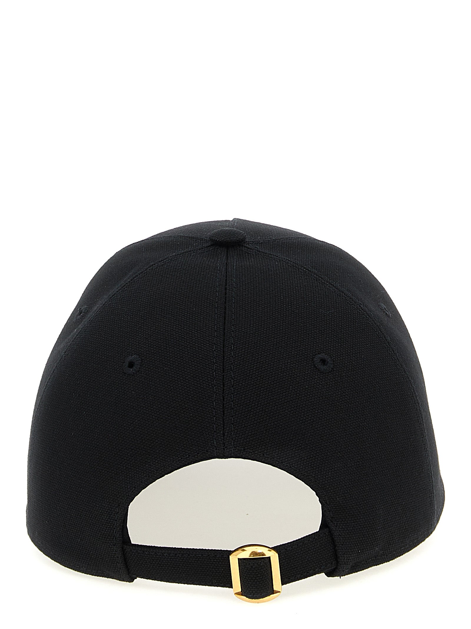 Valentino Garavani Schwarze Baumwollkappe (Baseball Cap)