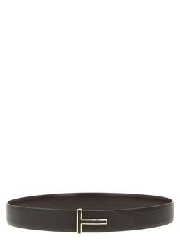 Tom Ford Brauner Kalbsleder Gürtel Regular