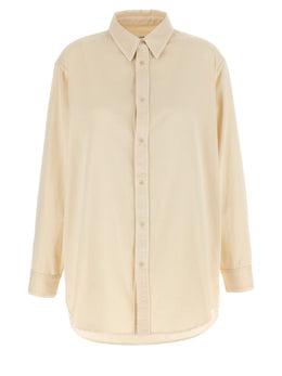 Lemaire Weiße Baumwollbluse