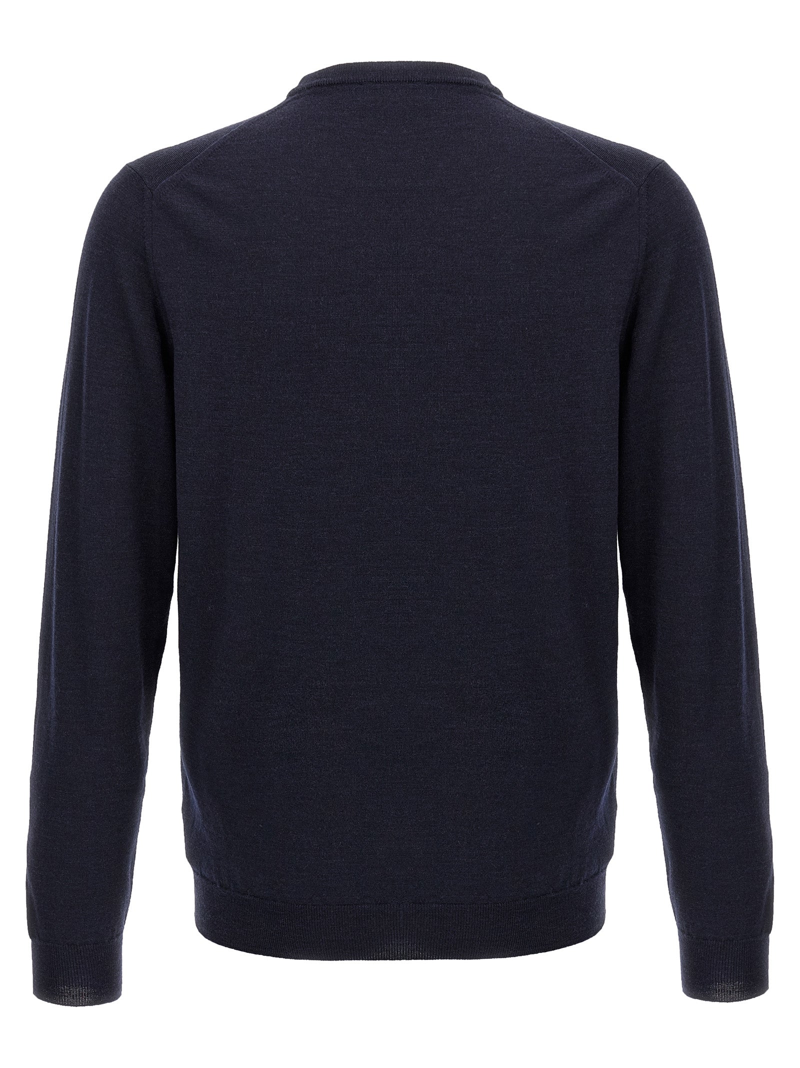ZANONE Blauer Cardigan aus Schurwolle