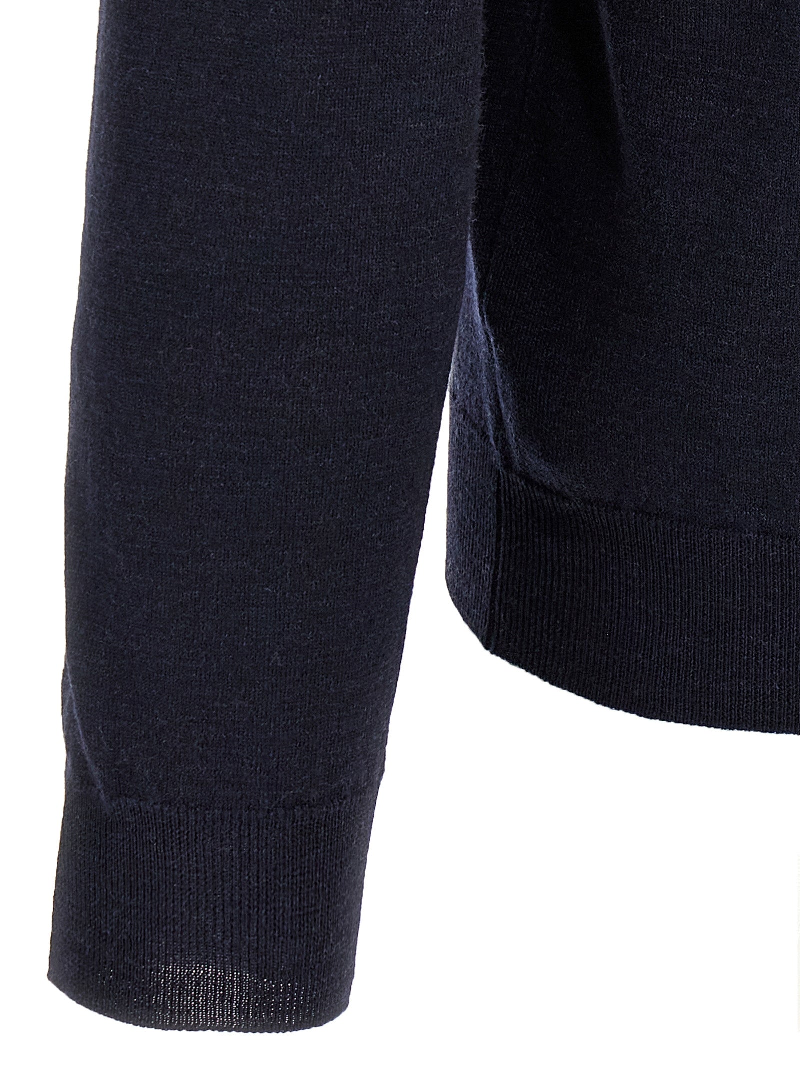 ZANONE Blauer Cardigan aus Schurwolle