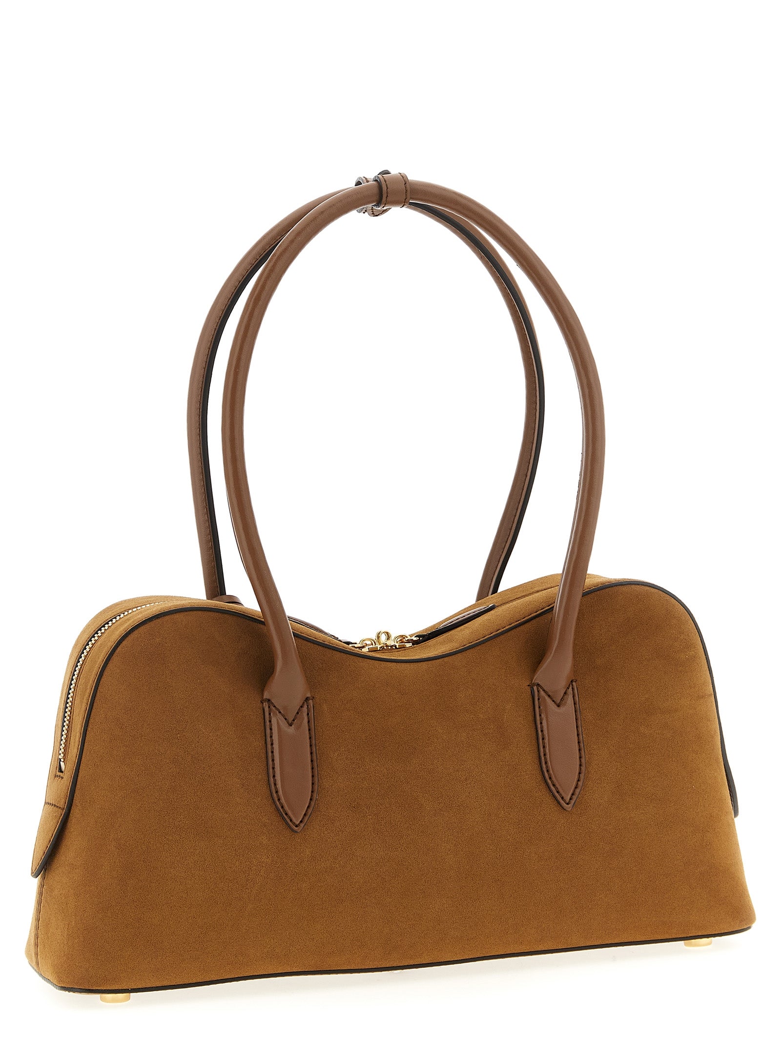 Stella McCartney Schultertasche aus braunem Polyamid