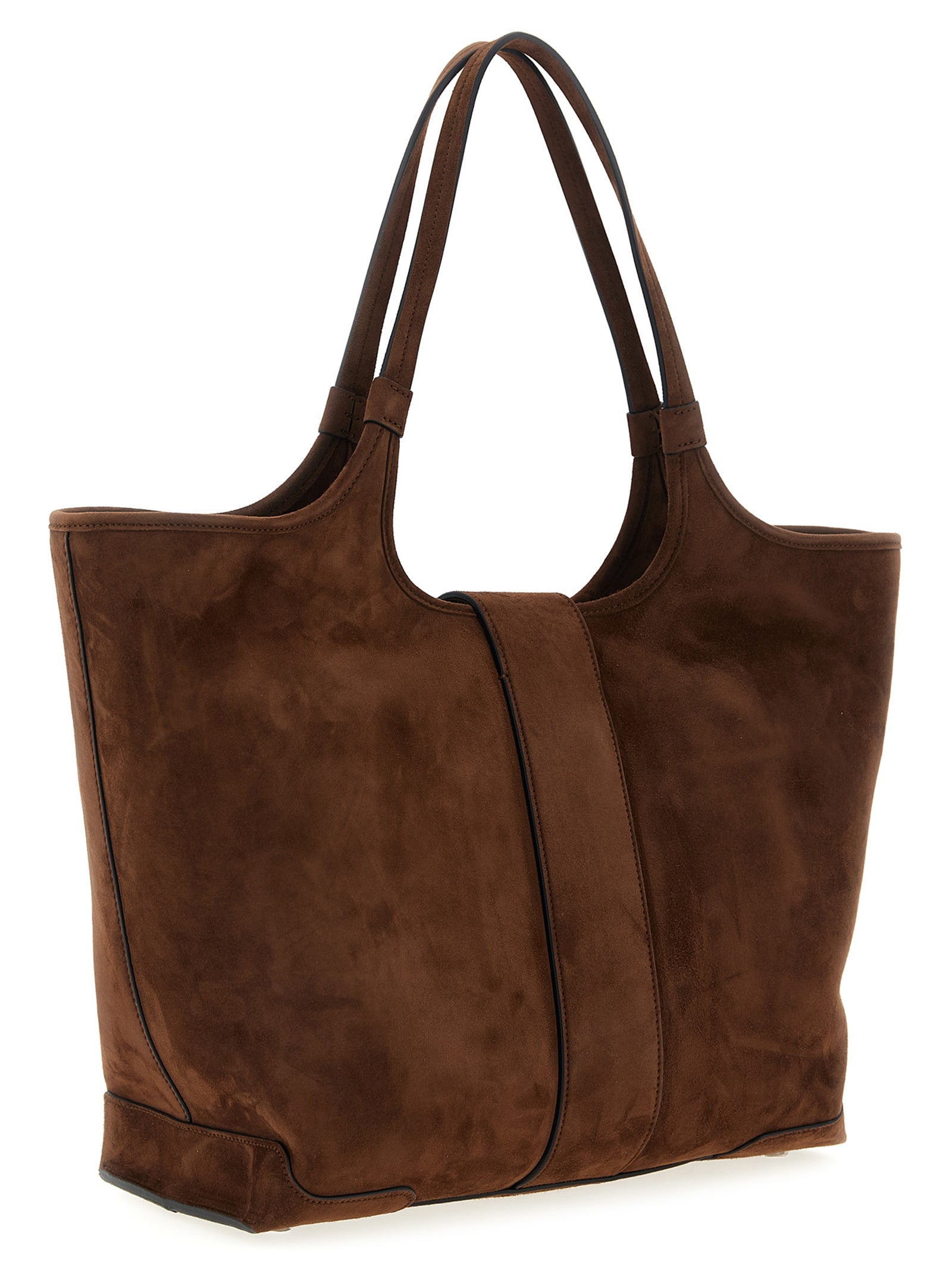 Roger Vivier Braune Ziegenleder-Tasche