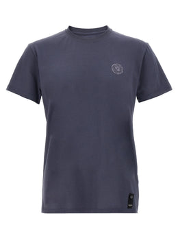 Fendi Blaues Baumwoll-T-Shirt