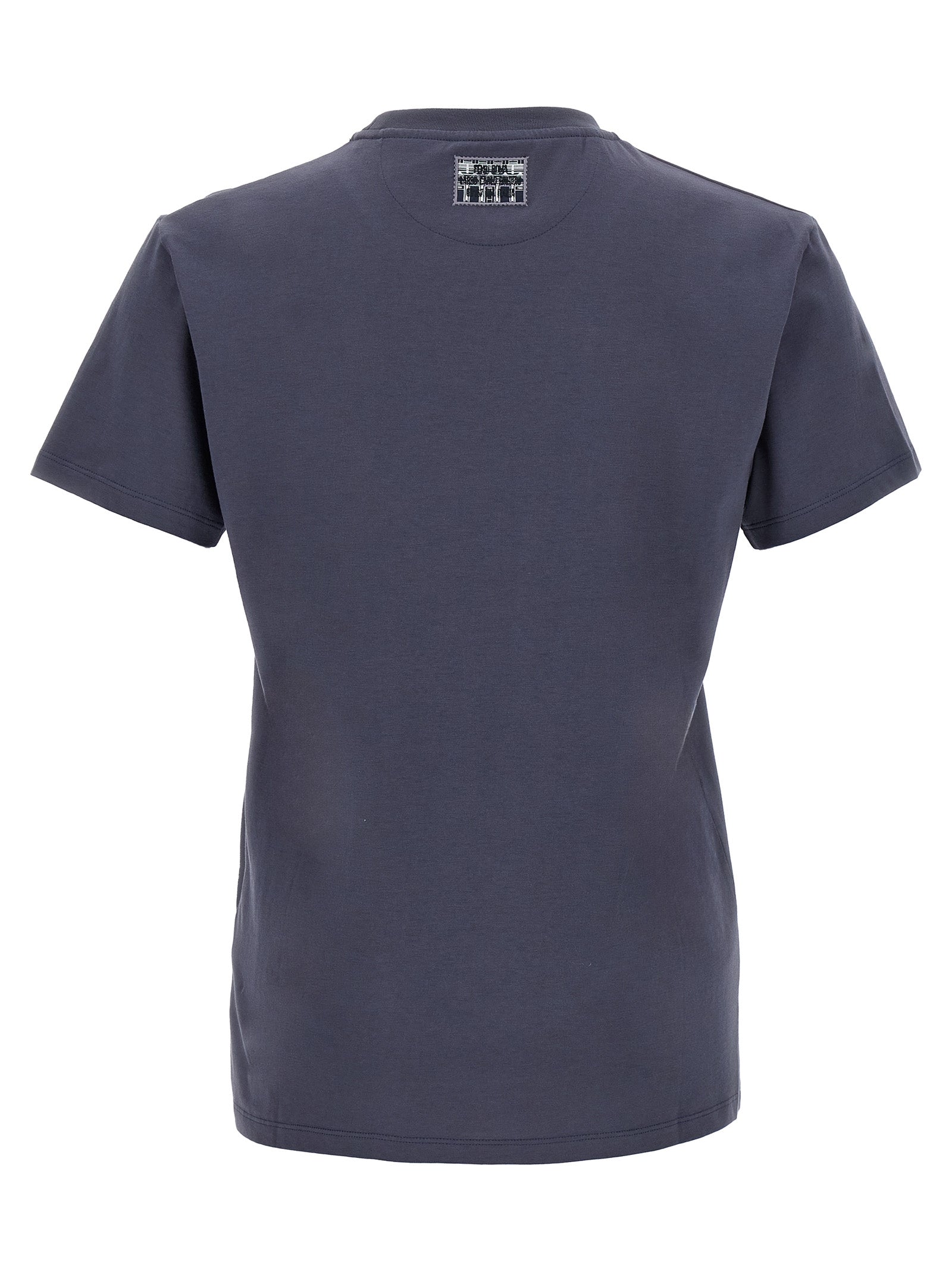 Fendi Blaues Baumwoll-T-Shirt
