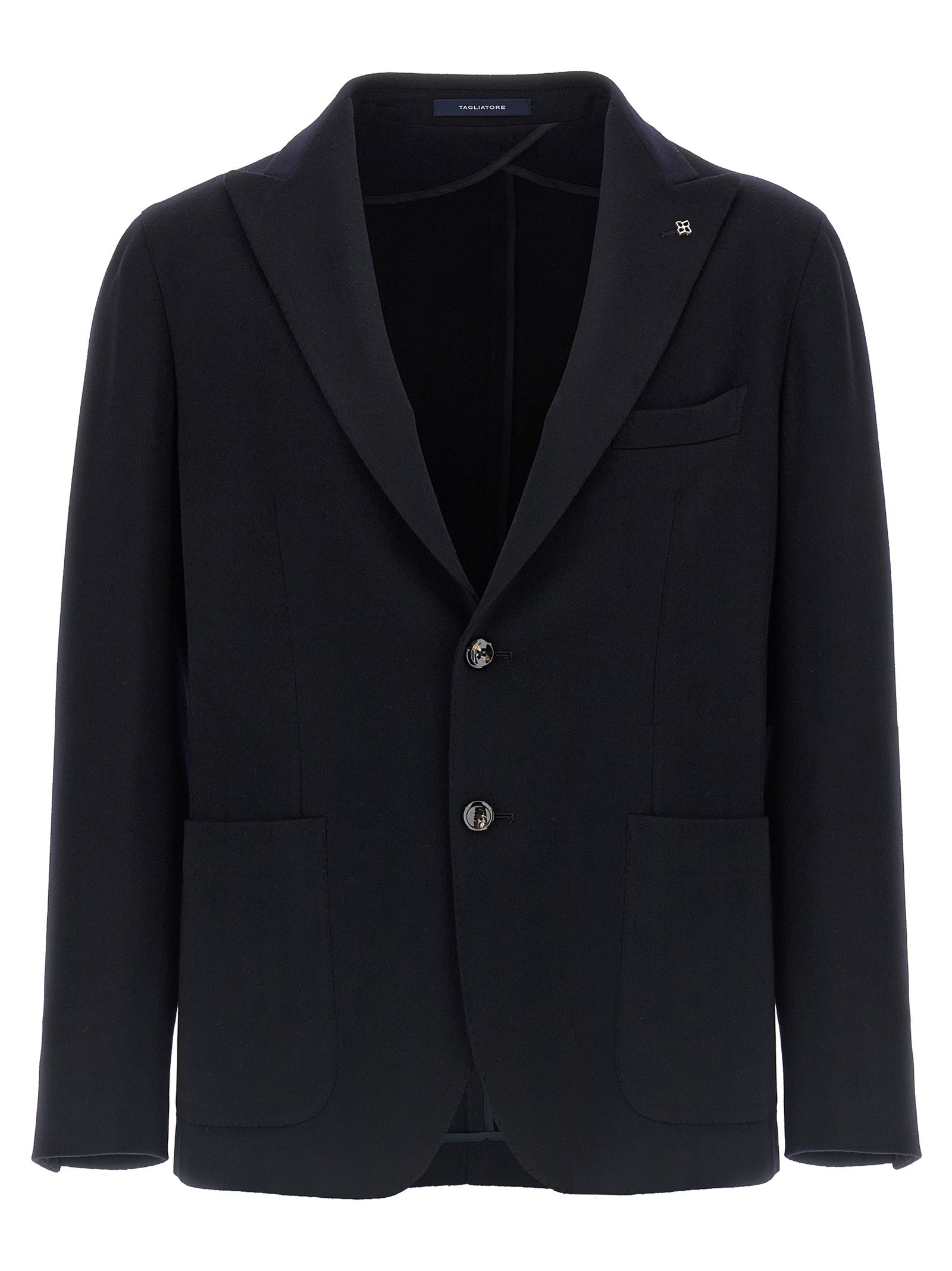 Tagliatore Blauer Kaschmir-Blazer